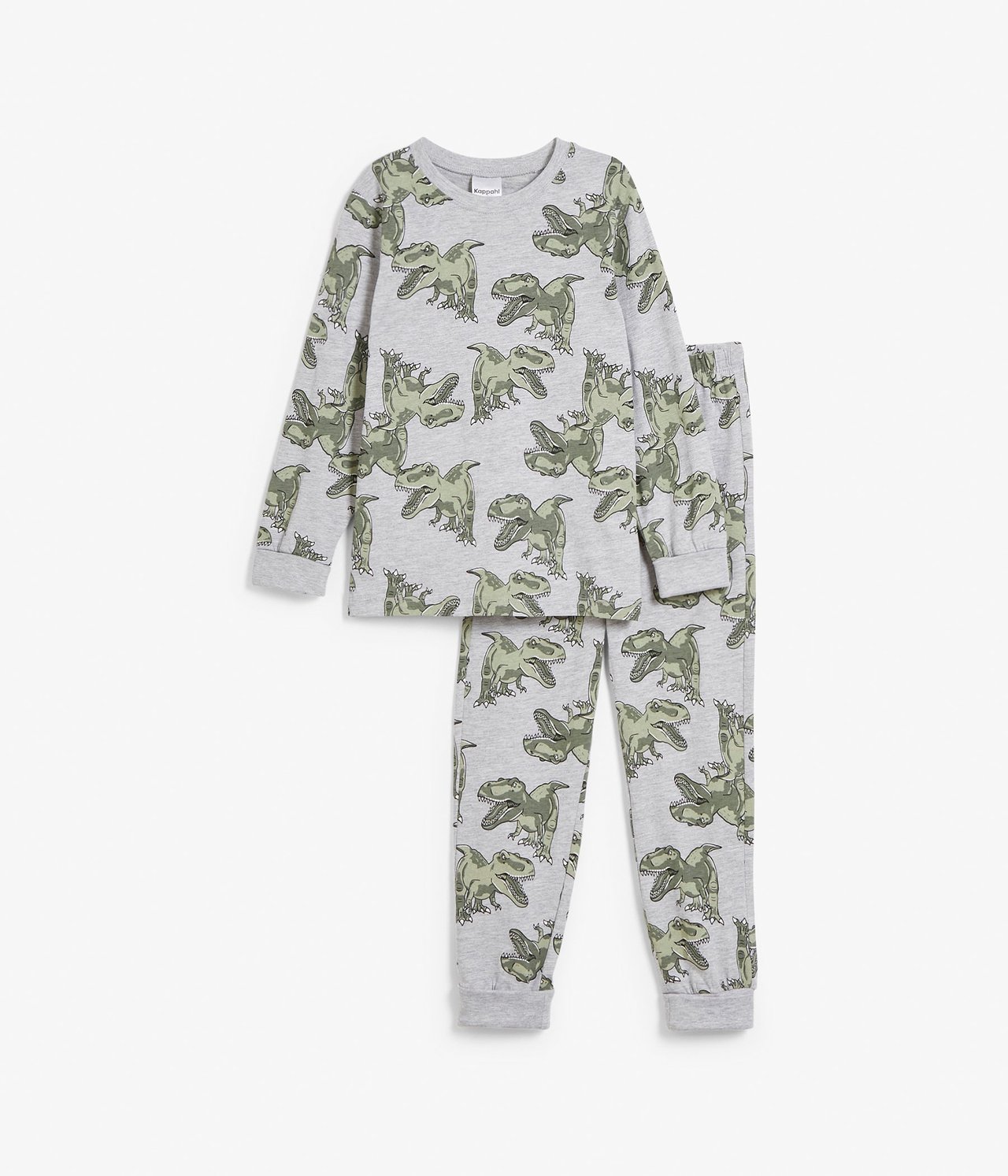 Pitkähihainen pyjama Vihreä - null - 0