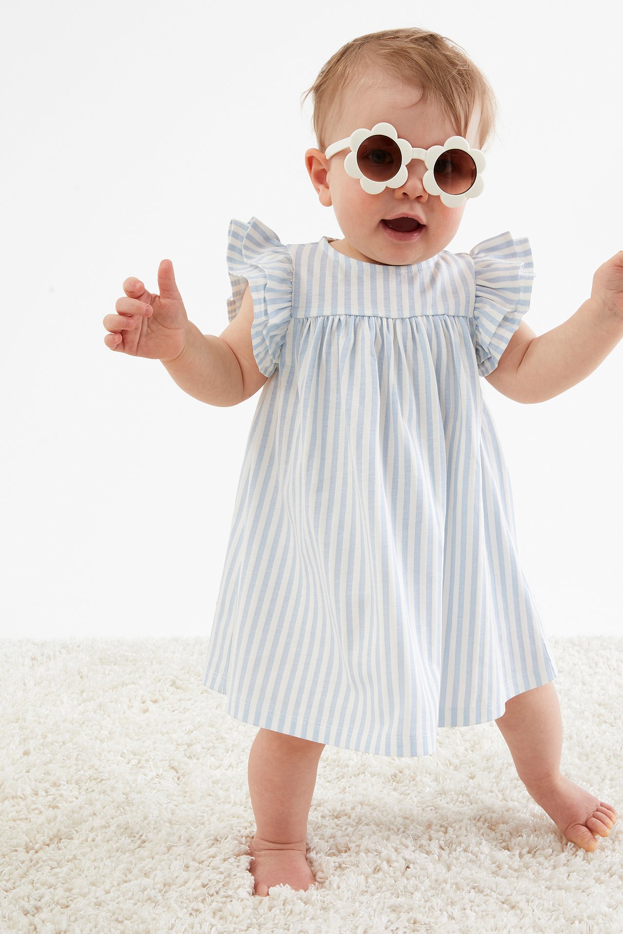 Okulary przeciwsłoneczne dla niemowląt - Biały - 2
