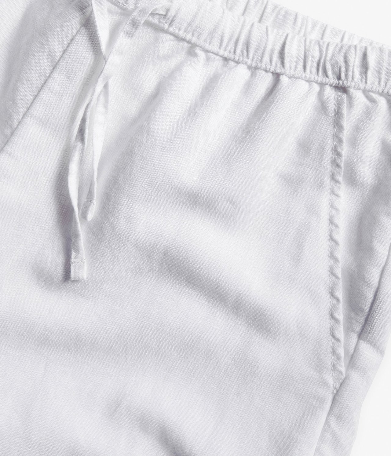 Pellavasekoitetta olevat housut Valkoinen - null - 8
