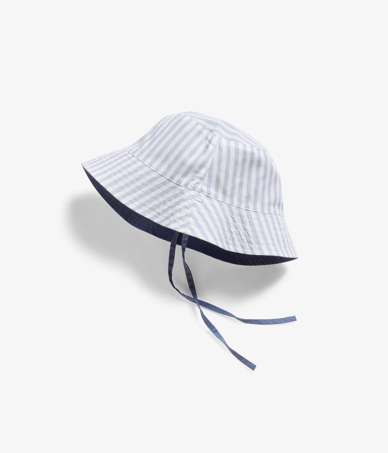 Vändbar solhatt - Blå - 2