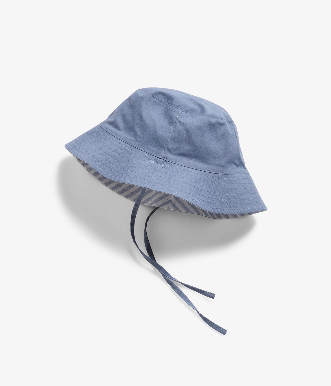 Vändbar solhatt - Blå - 3