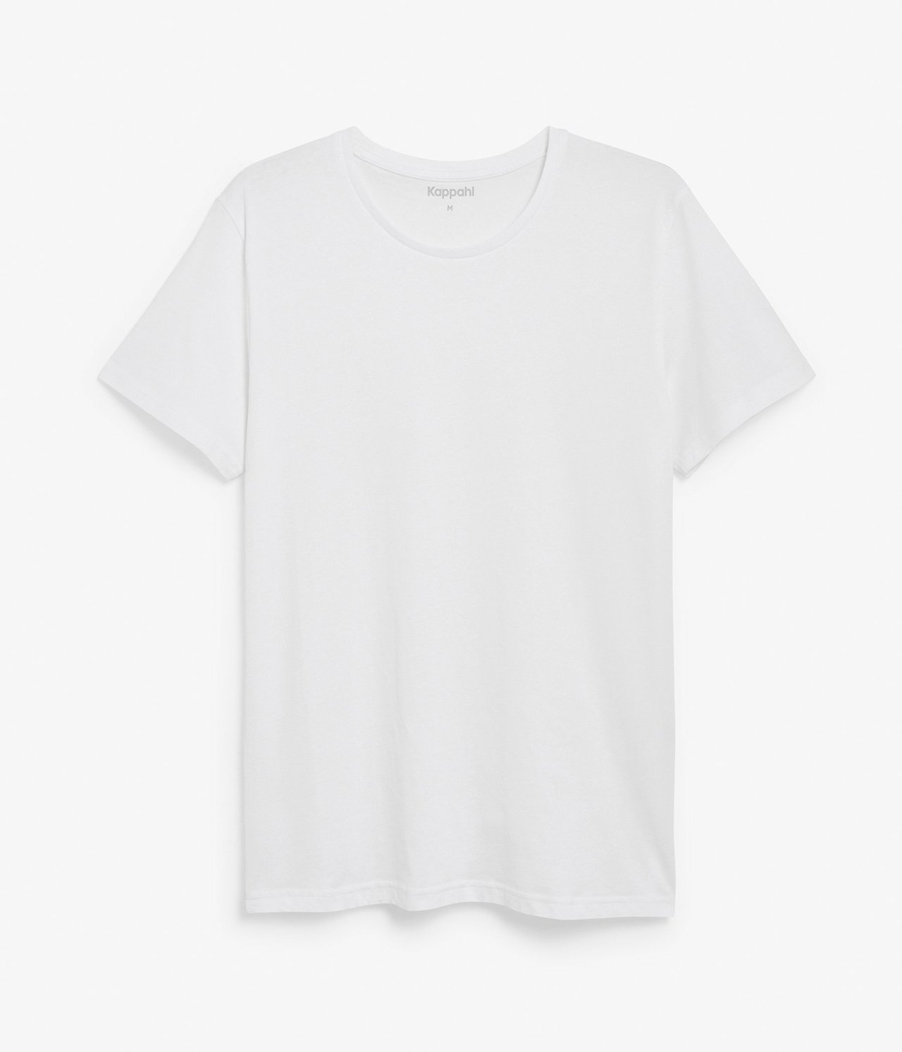 Pyöreäkauluksinen t-paita Valkoinen - null - 1