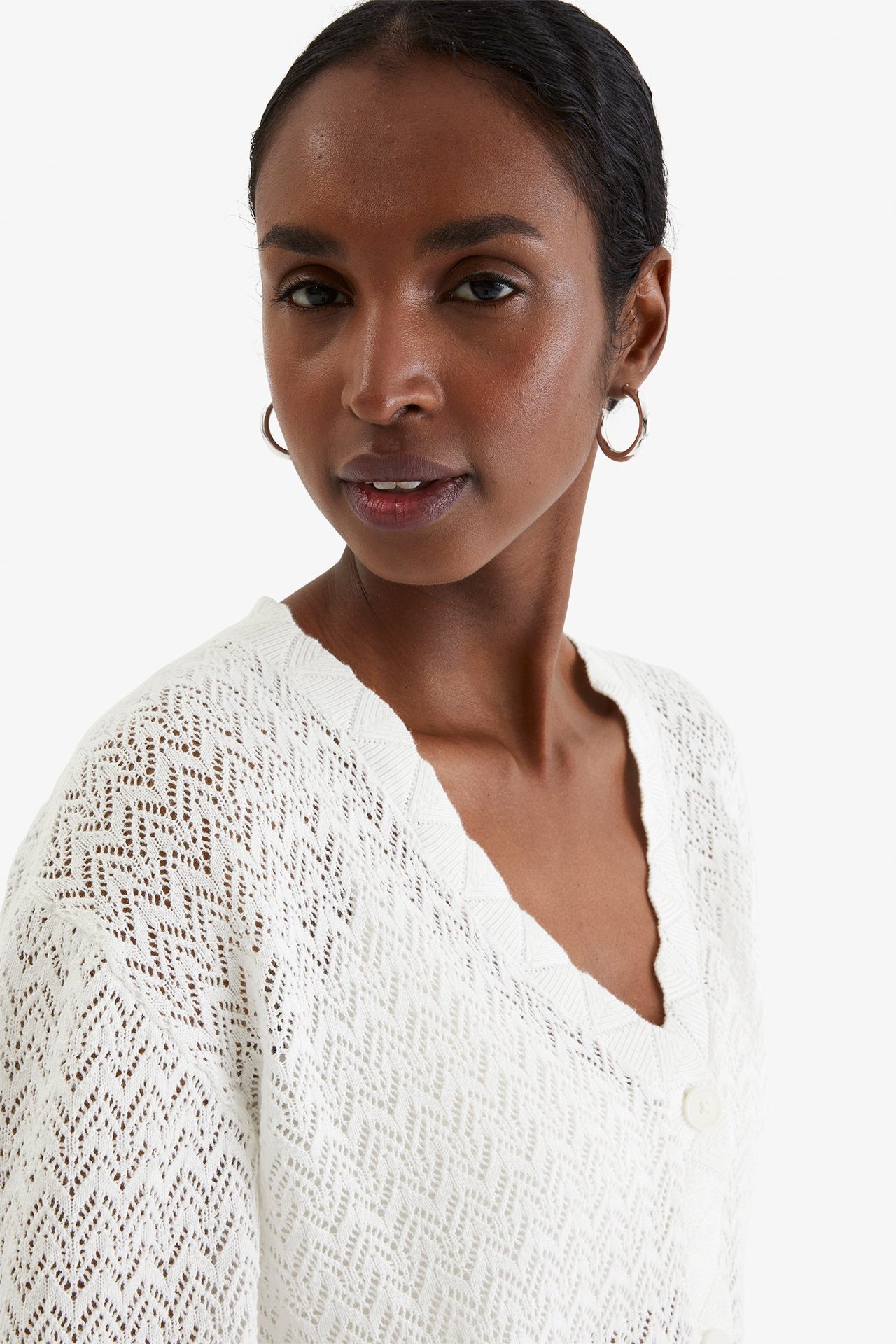 Kort kofta | Offwhite | Dam Kort kofta | Offwhite | Dam