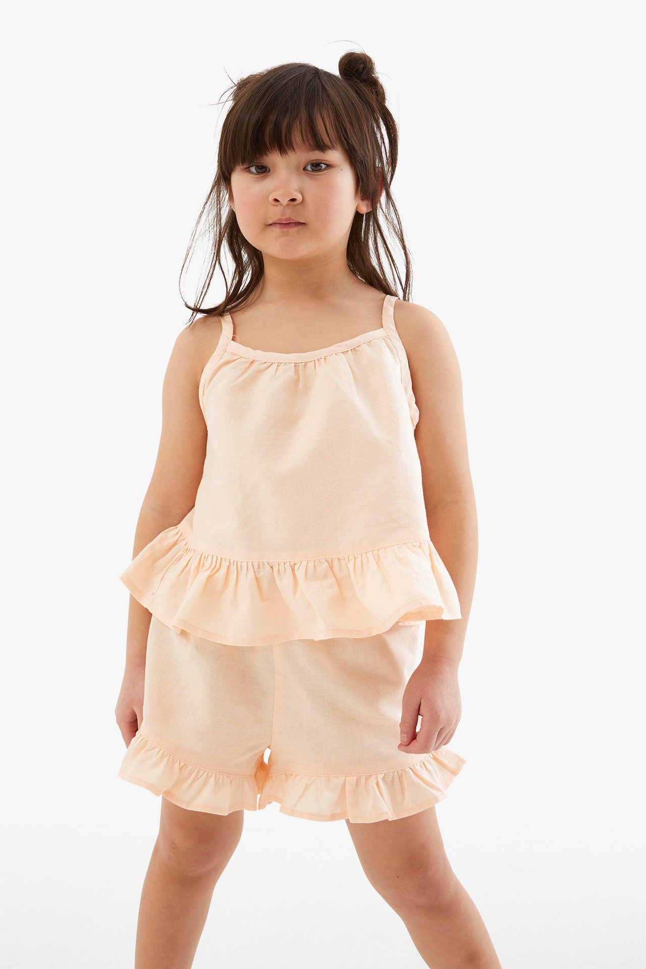 Linne i linnemix - Orange - 2