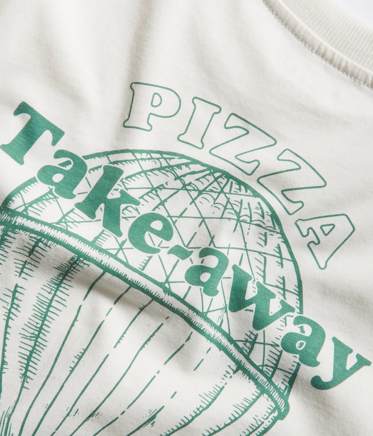 T-shirt med tryck - Luonnonvalkoinen - 6