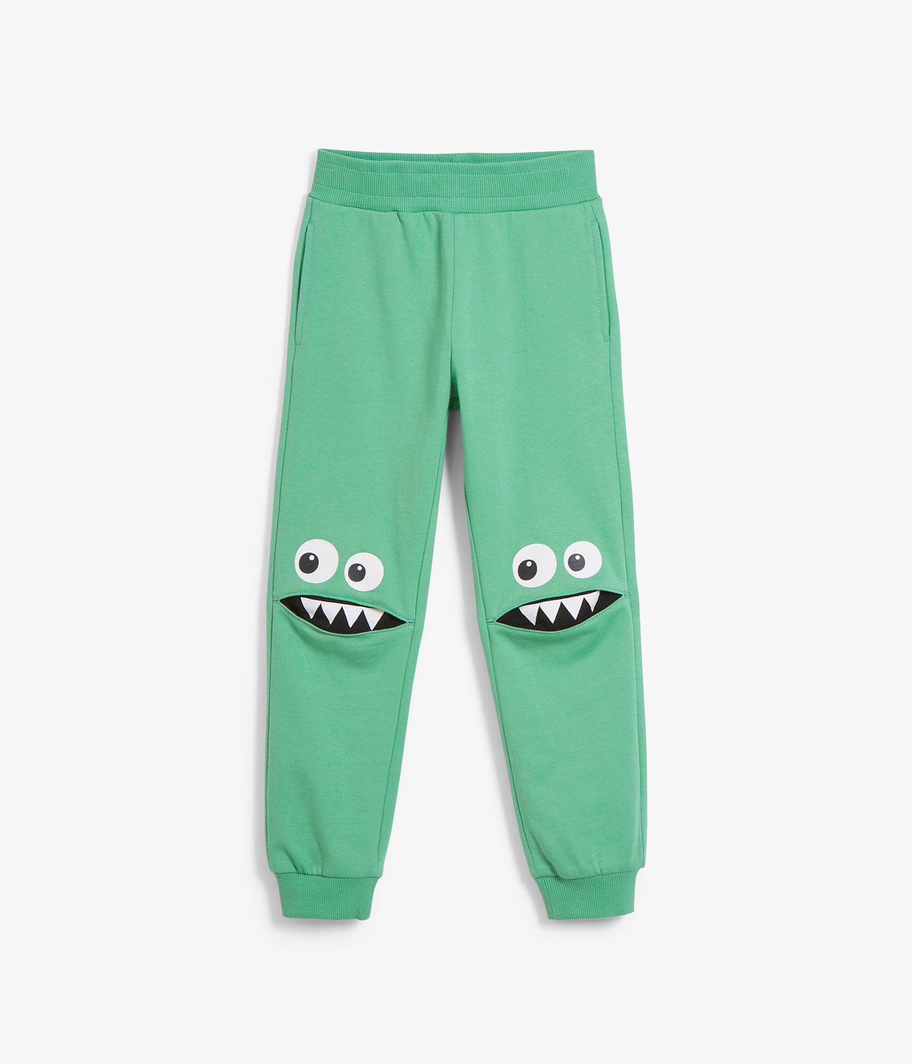 Spodnie dresowe - Zielony - 5