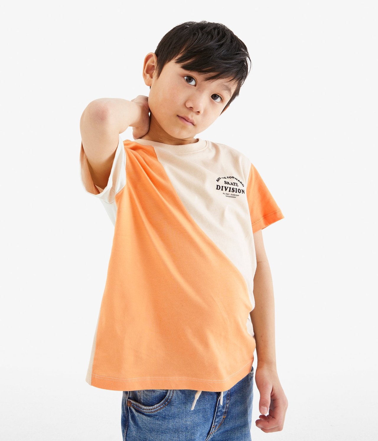 T-shirt - Pomarańczowy - 1