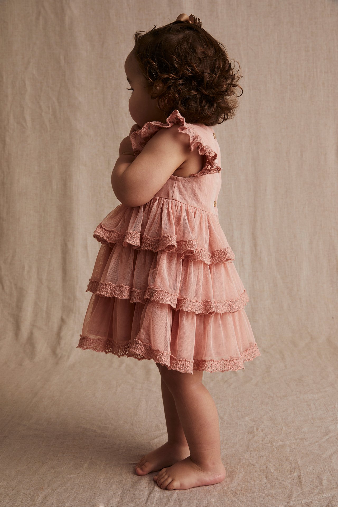 Sukienka dla niemowląt - Różowy - 6