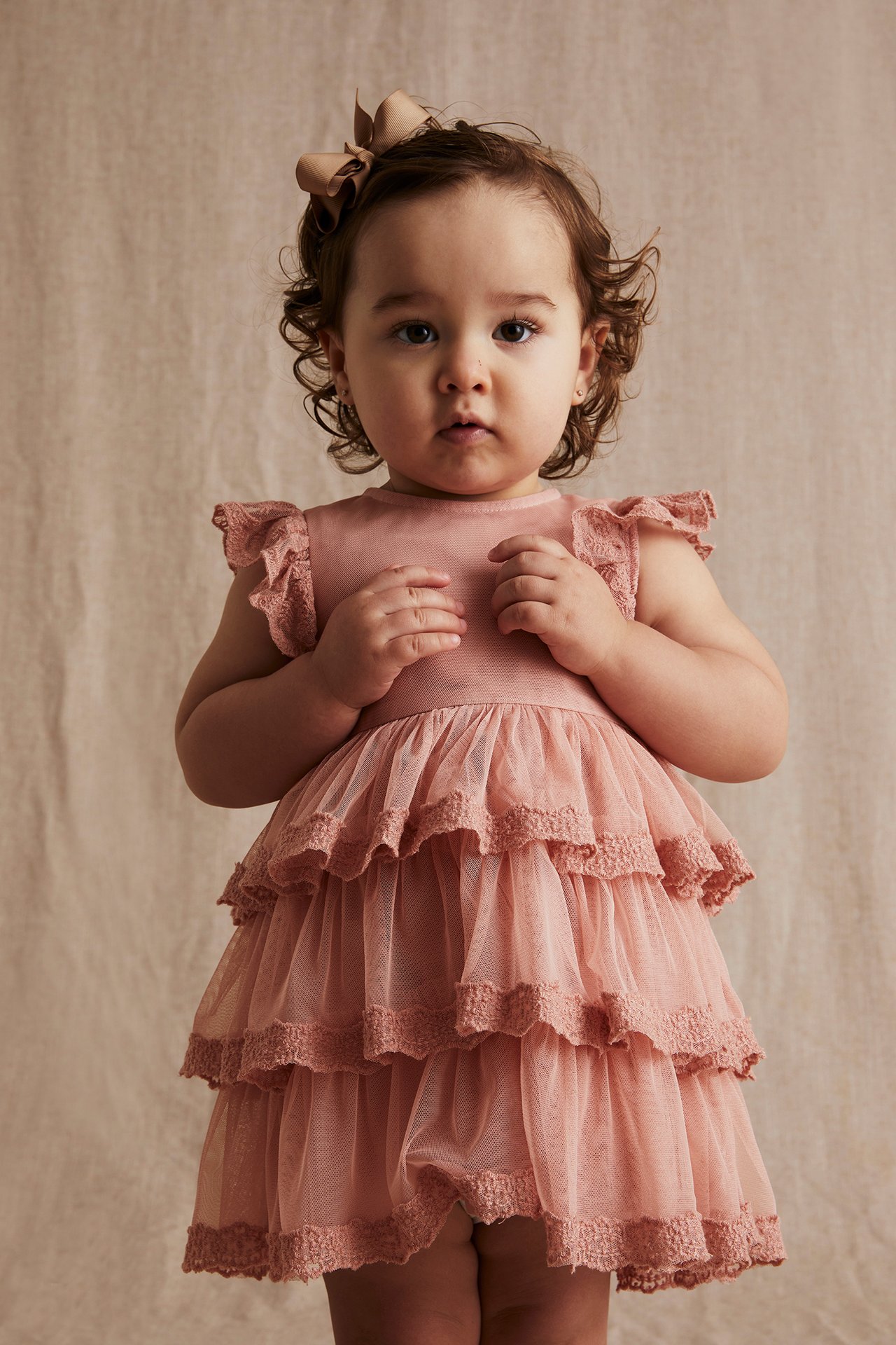 Sukienka dla niemowląt - Różowy - 2