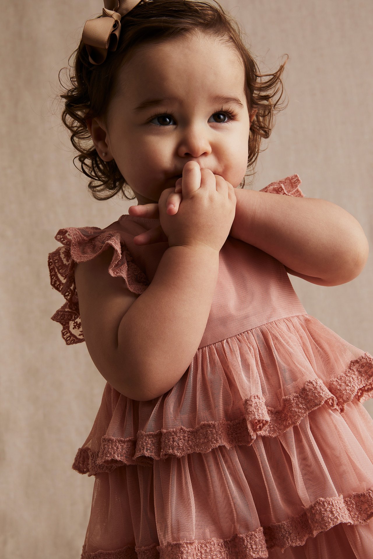 Sukienka dla niemowląt - Różowy - 5