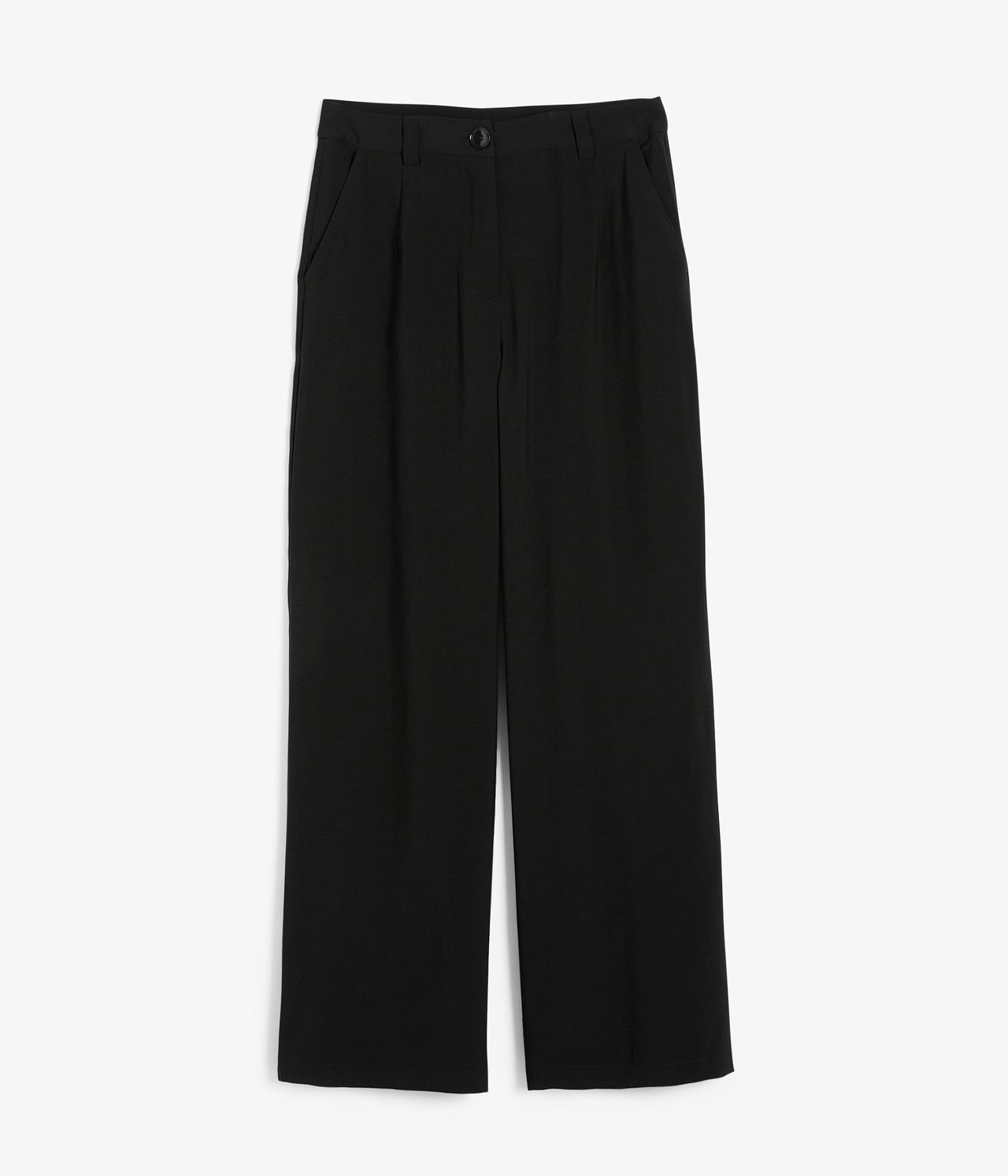 Dressad byxa - Svart - 6