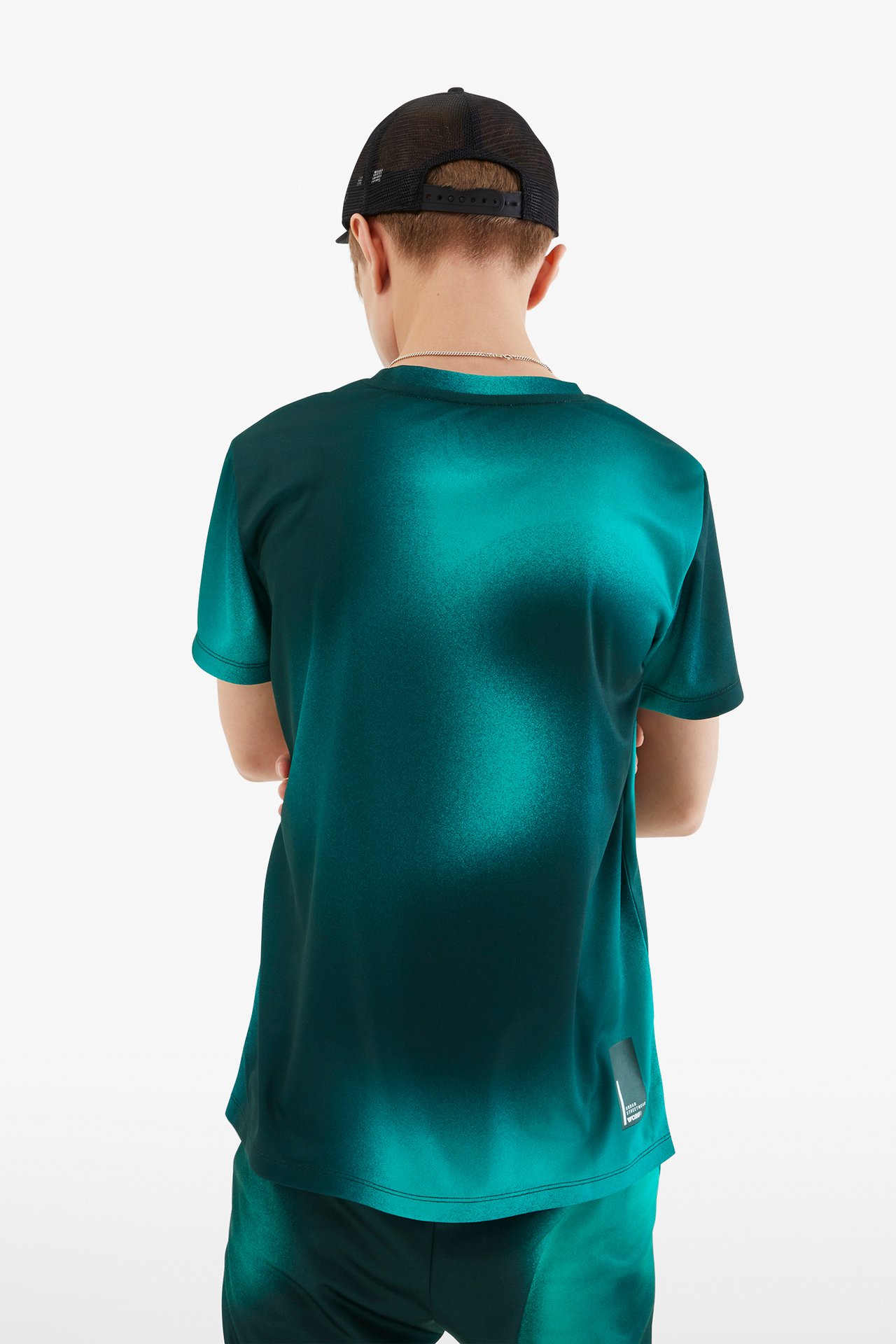 T-shirt sportowy - Zielony - 4