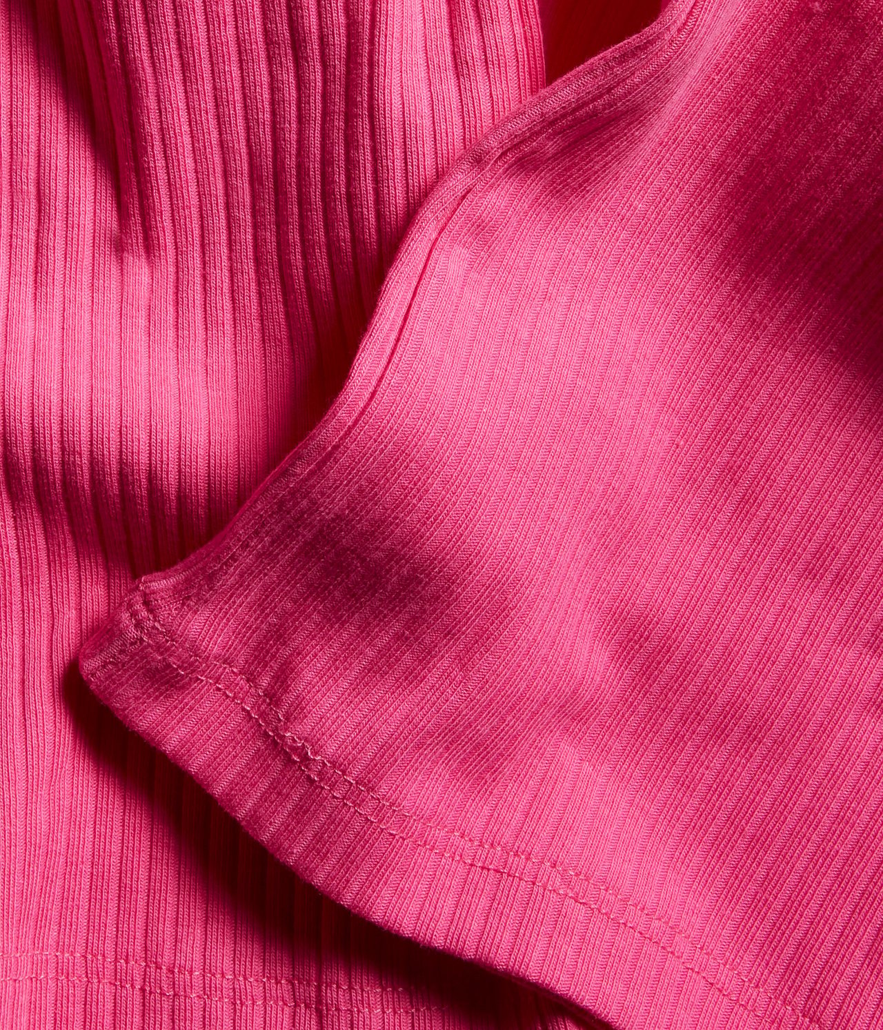 Ribbade utsvängda leggings Rosa - null - 4