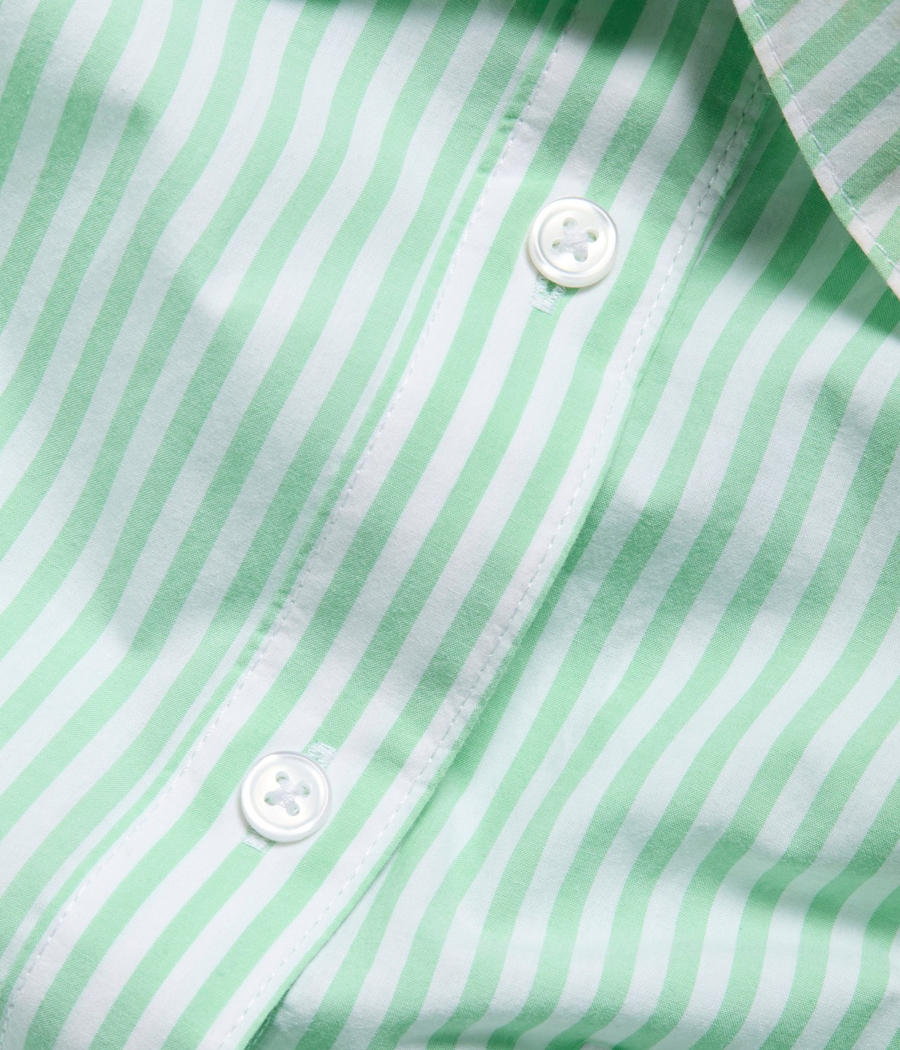 Stripete skjorte - Grønn - 4
