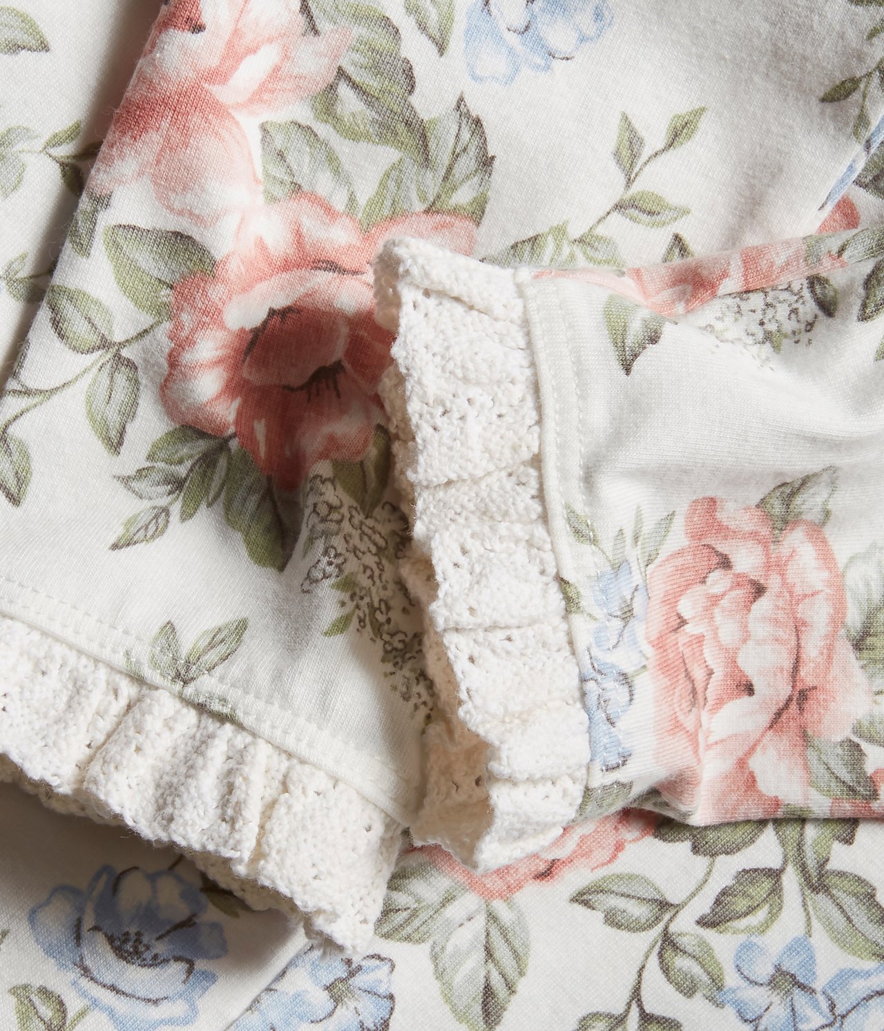 Legginsy w kwiaty, dla niemowląt - Offwhite - 1