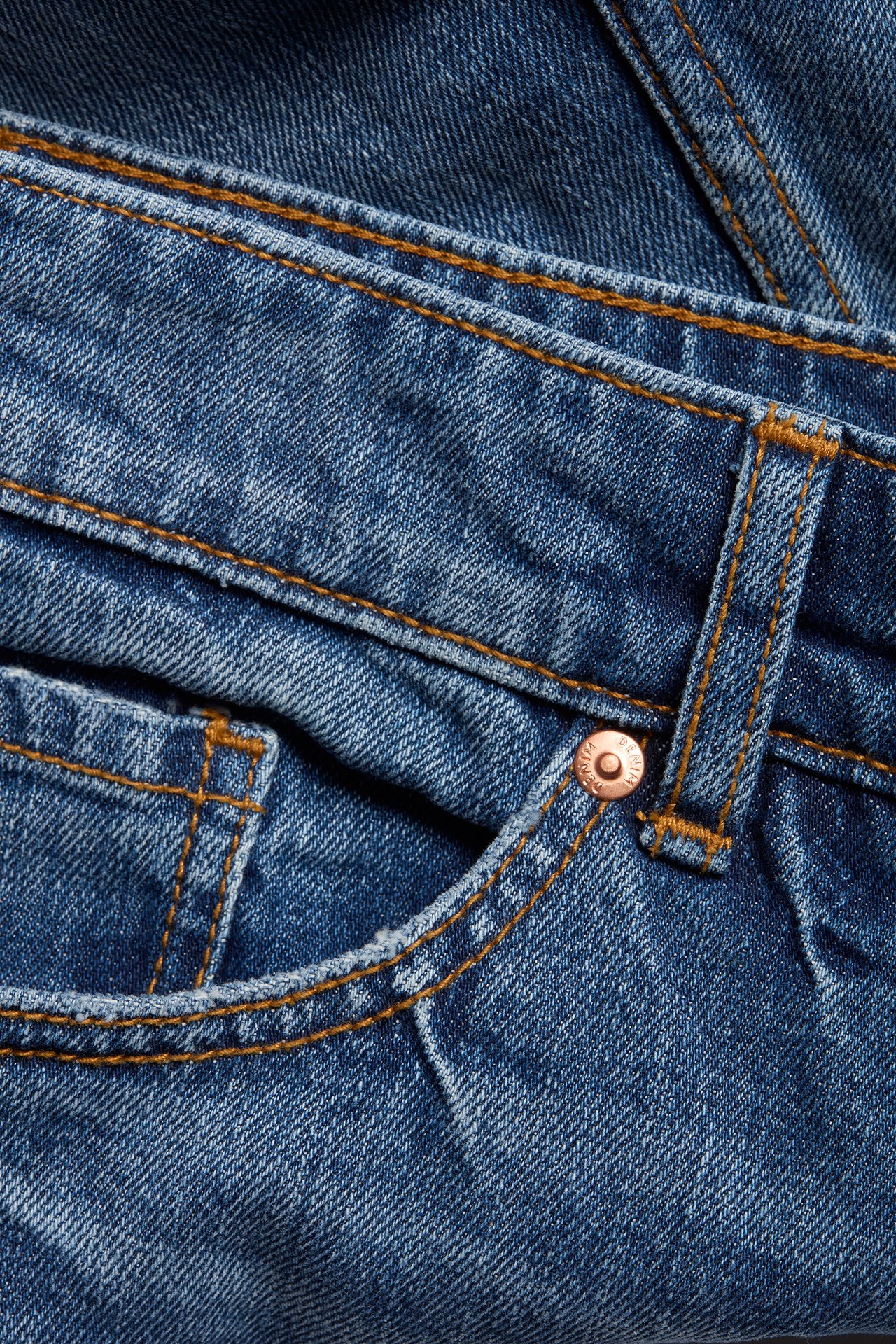 Farkkushortsit - Denim - 5