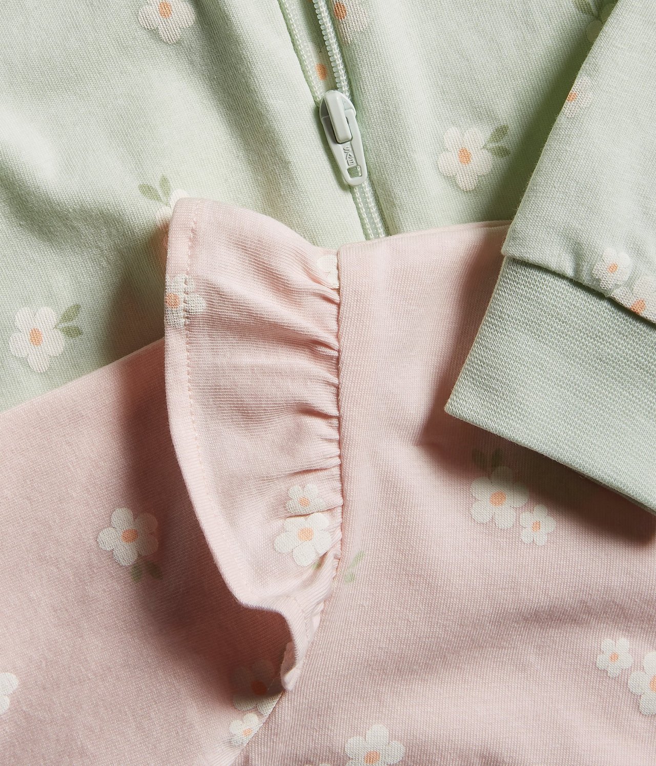 2 kpl:n pakkaus vauvojen pyjamoita Pinkki - null - 4