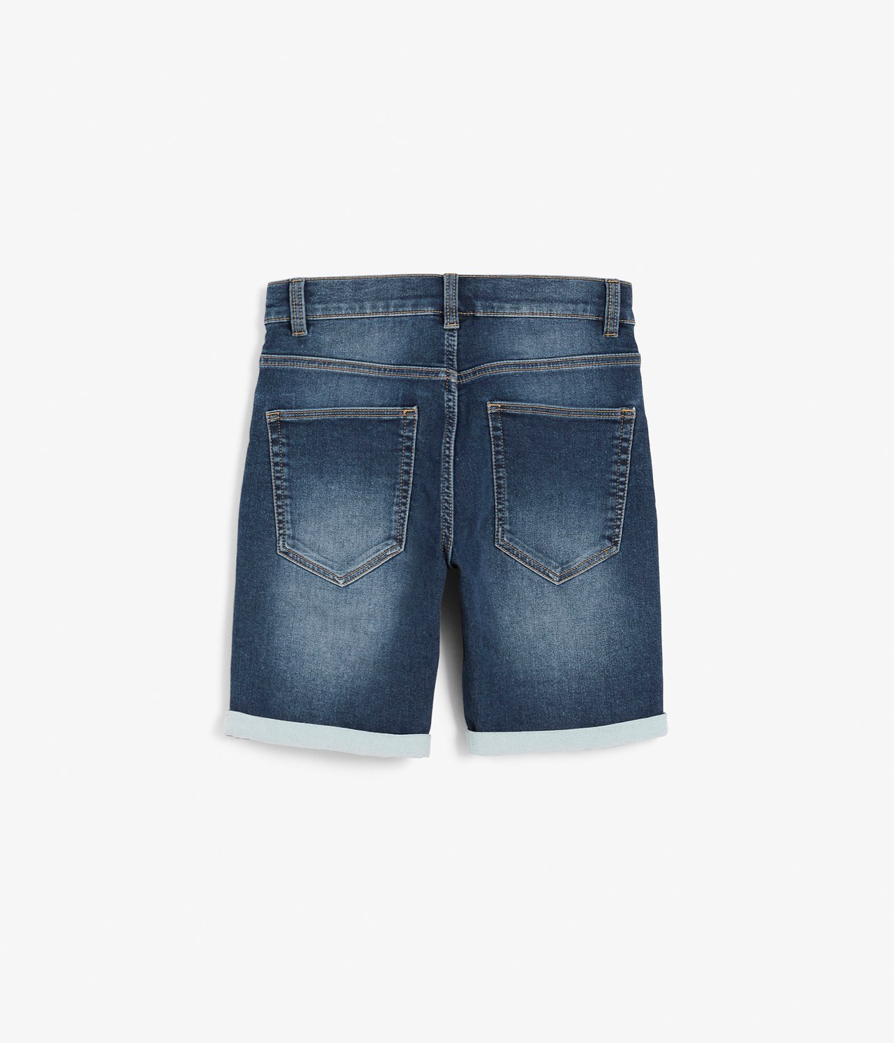 Farkkushortsit - Tumma denim - 3
