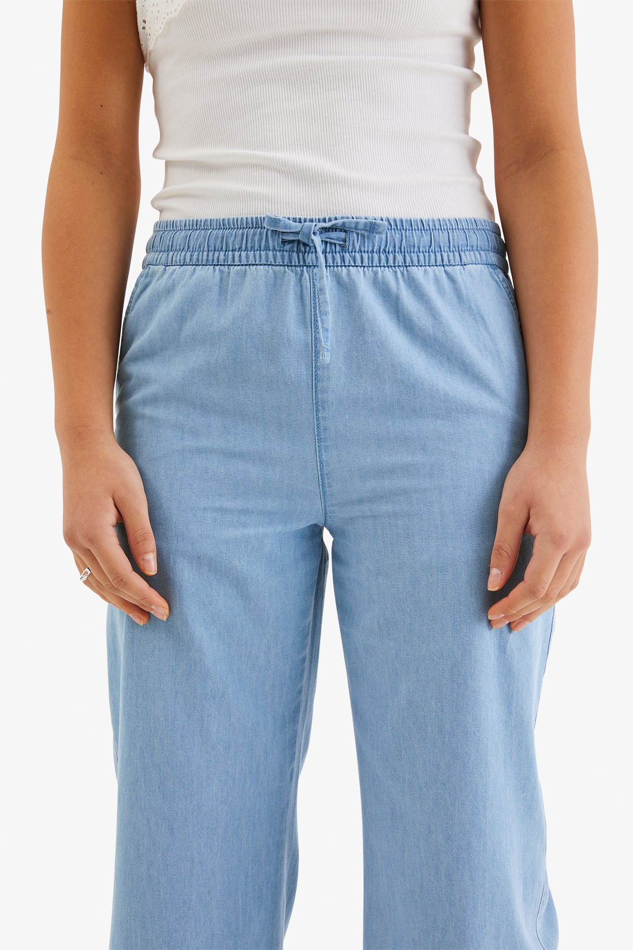 Spodnie - Jasny dżins - 4