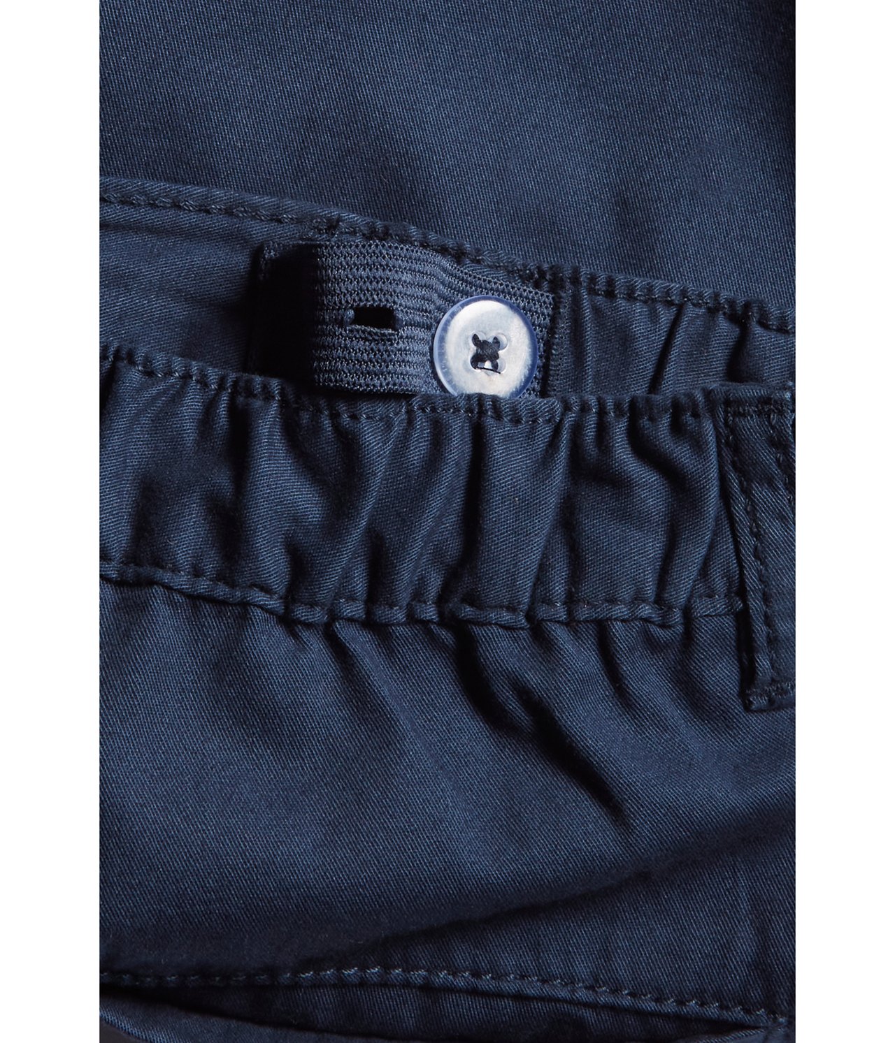 Vävda shorts - Mörkblå - 3