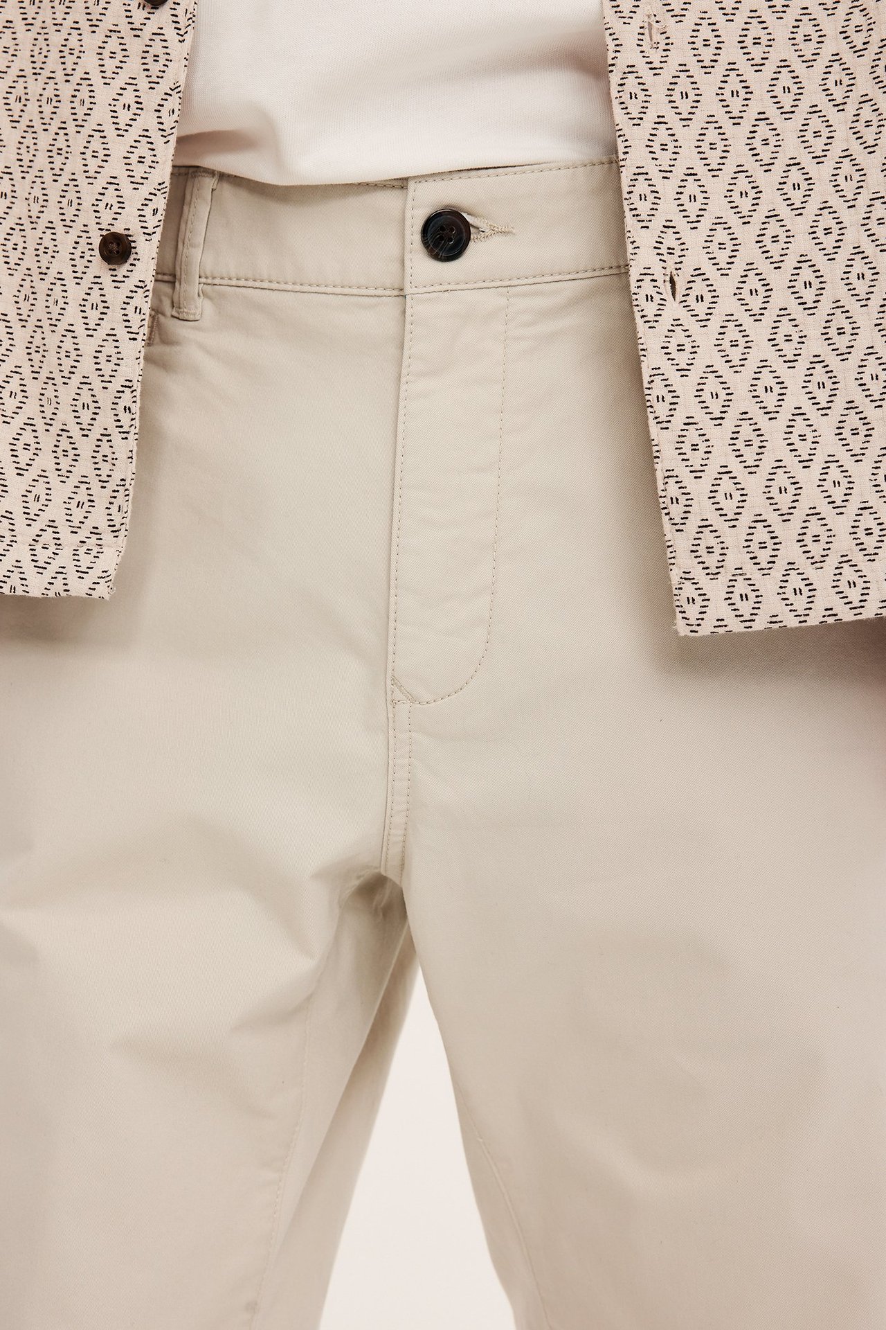 Chinosshorts - Lys beige - 3