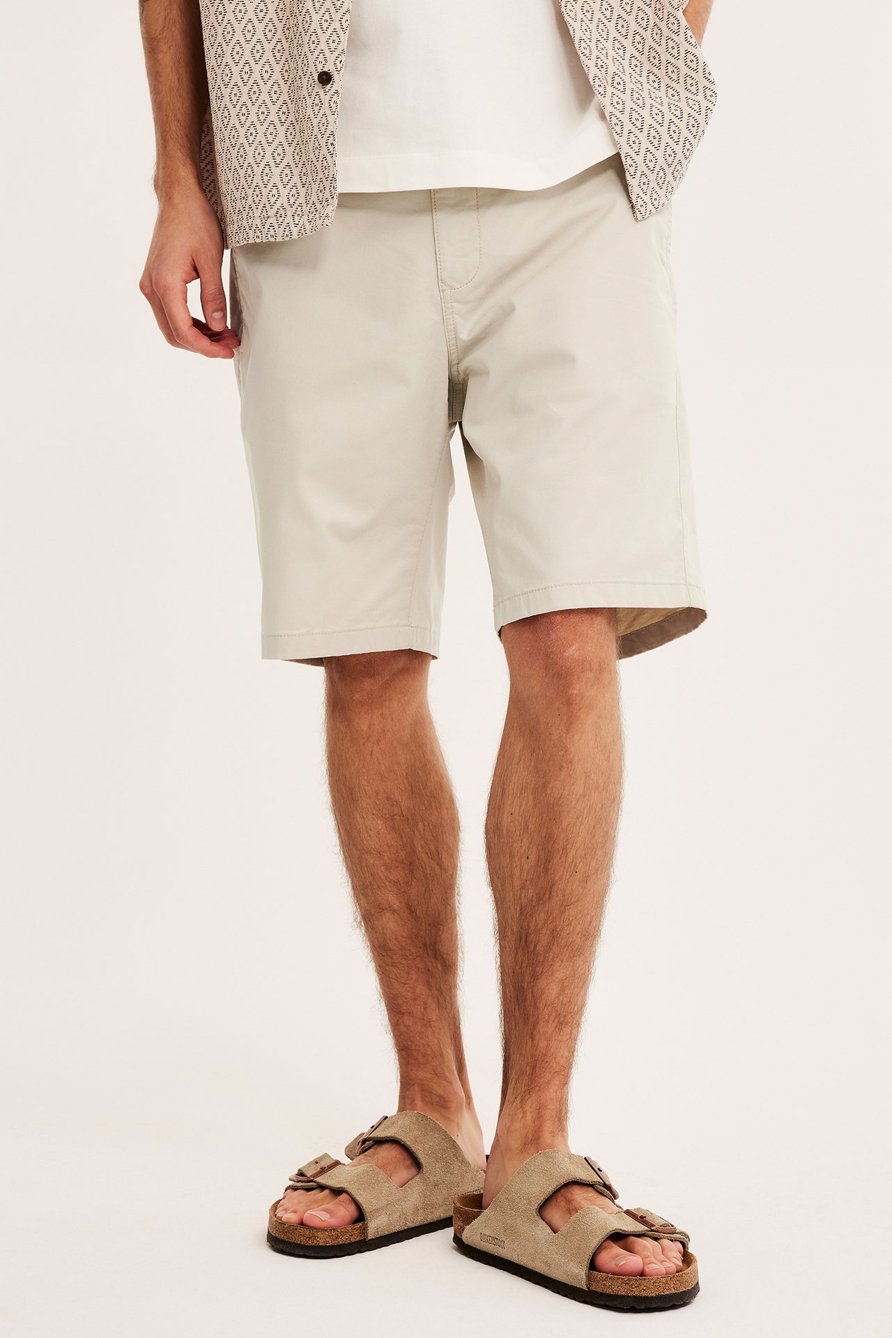 Chinosshorts - Lys beige - 4