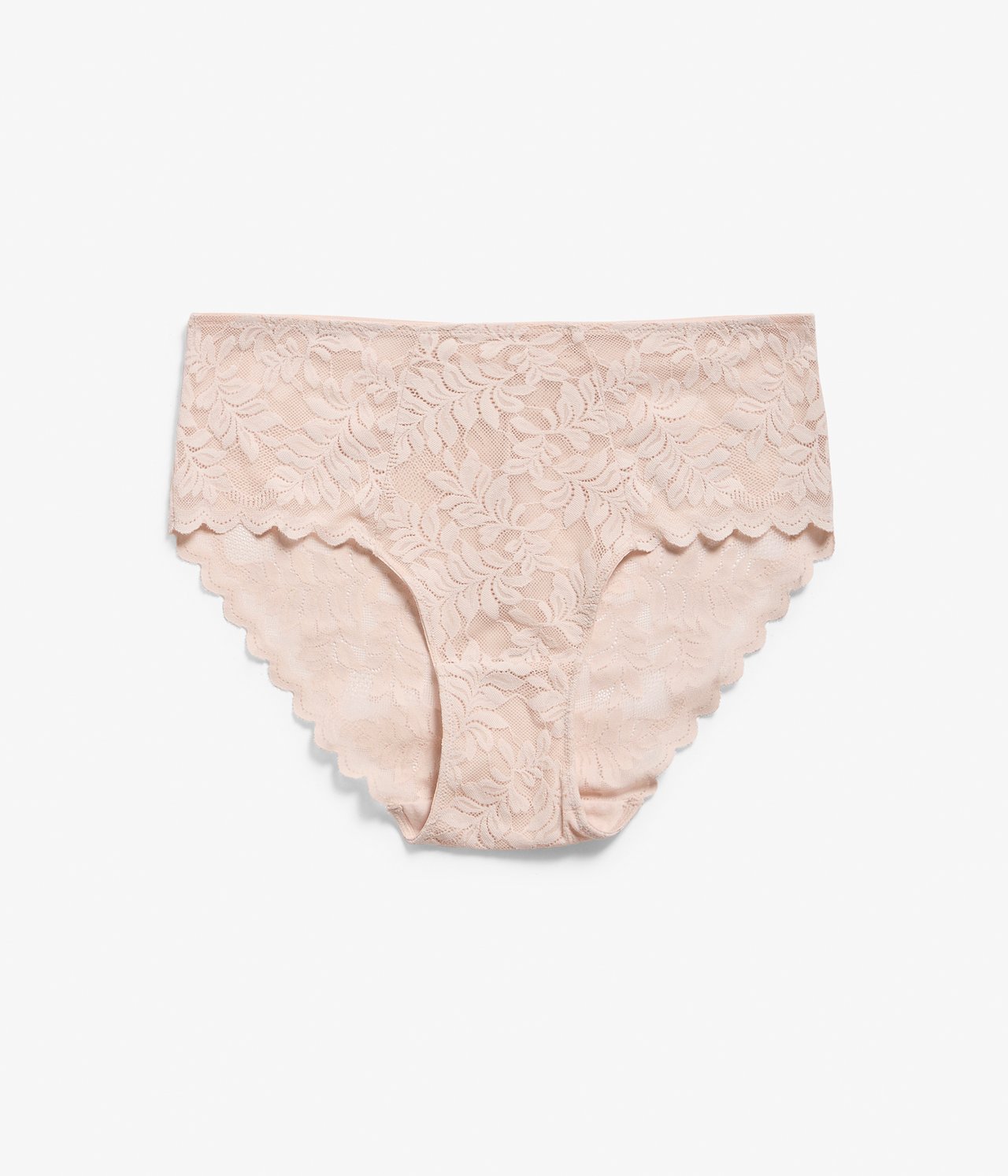 Brieftrosa med multistretch-spets - Ljusrosa - 4