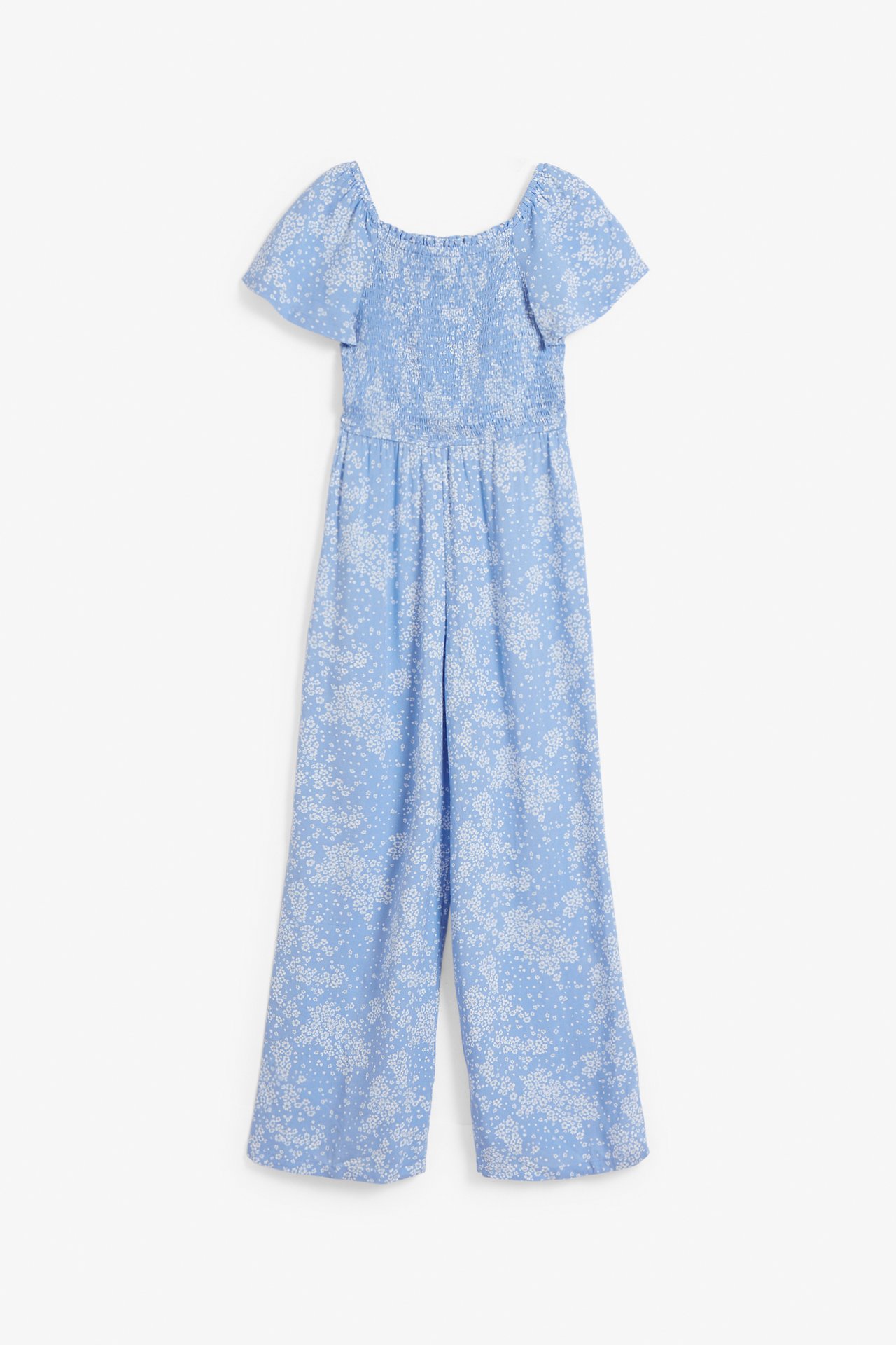 Mönstrad jumpsuit - Sininen - 8