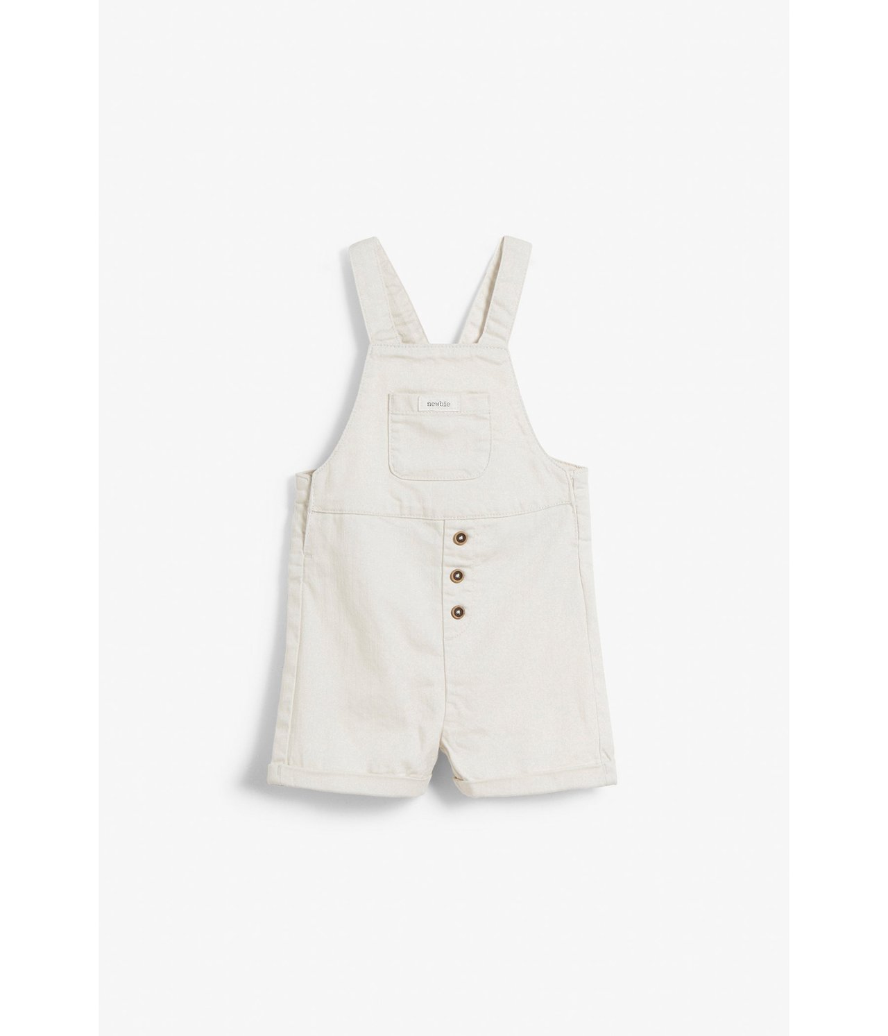 Hängselshorts baby Offwhite - null - 1