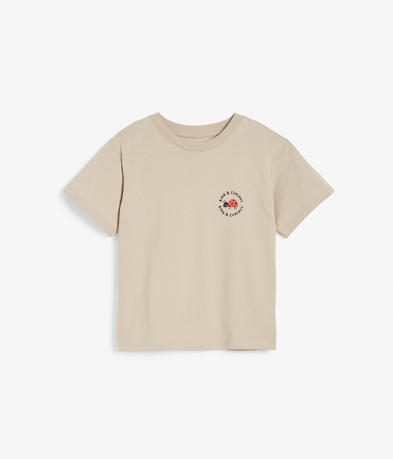 T-shirt - Ljusbeige - 2