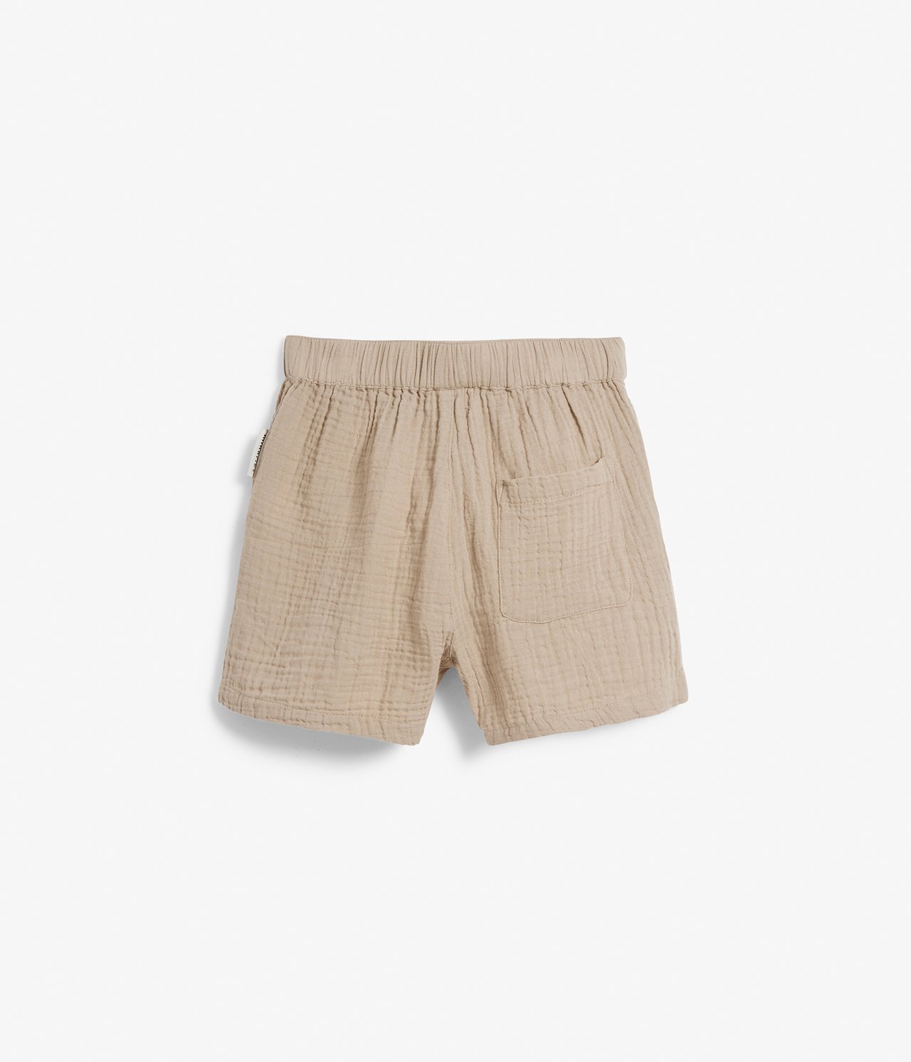 Vävda shorts - Brun - 3
