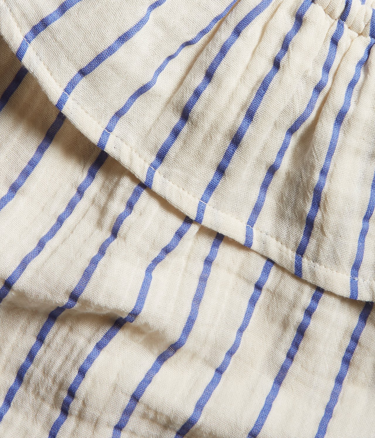 Stripete kjole - Beige - 4