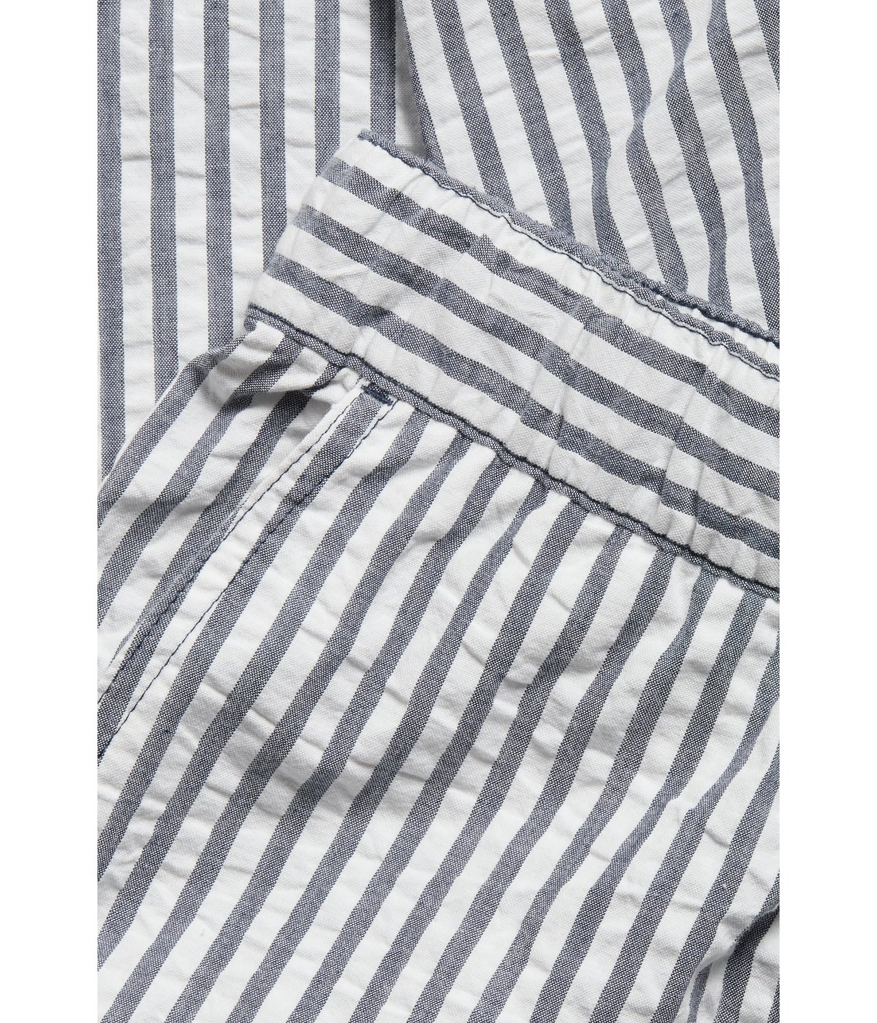 Pyjamasbyxor i bäckebölja Mörkblå - null - 5
