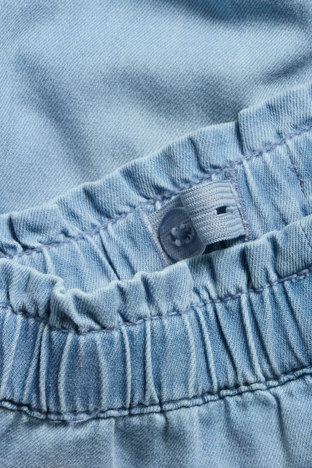 Shorts paperwaist - Ljus denim - 3