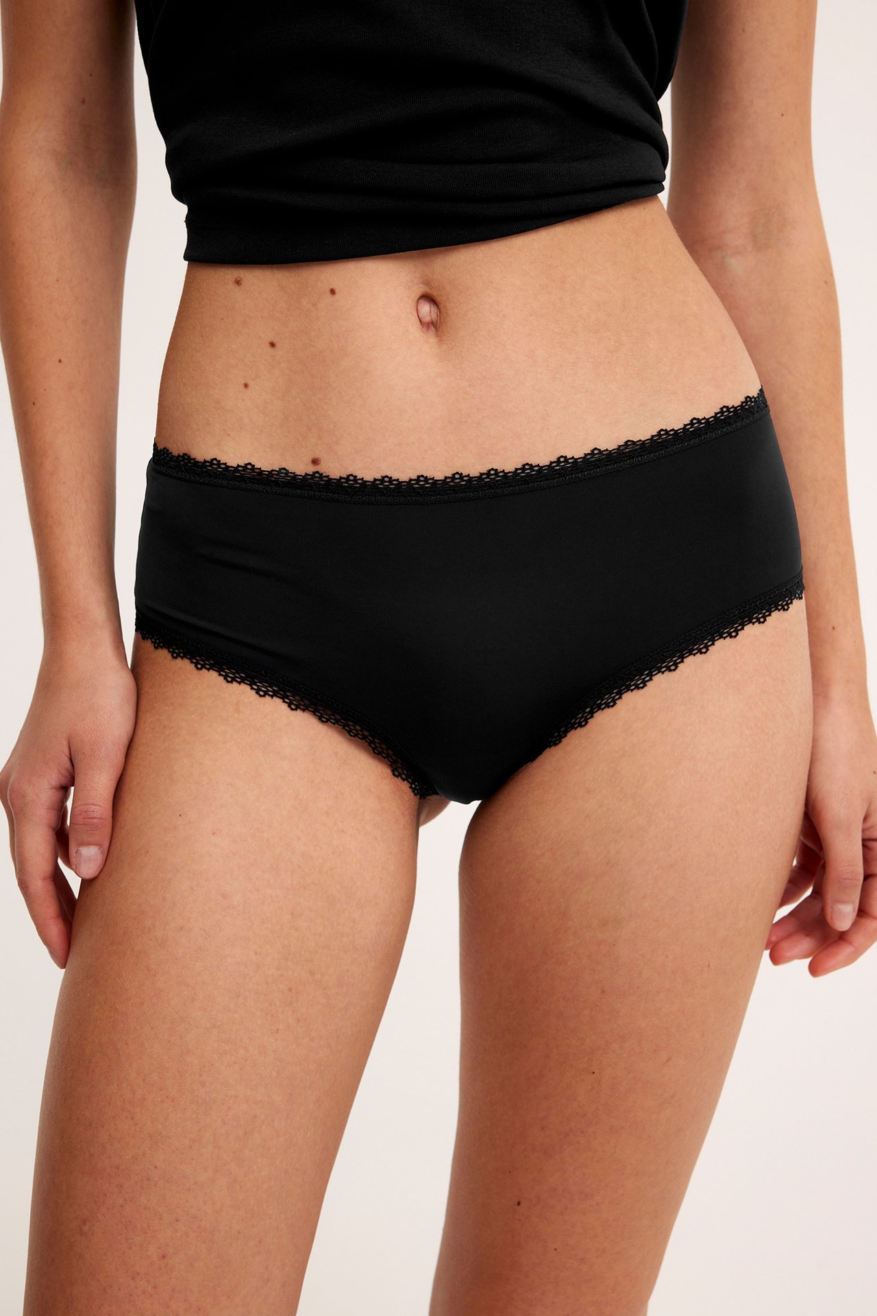 Cheeky Alushousut 3-pack - Musta - 2