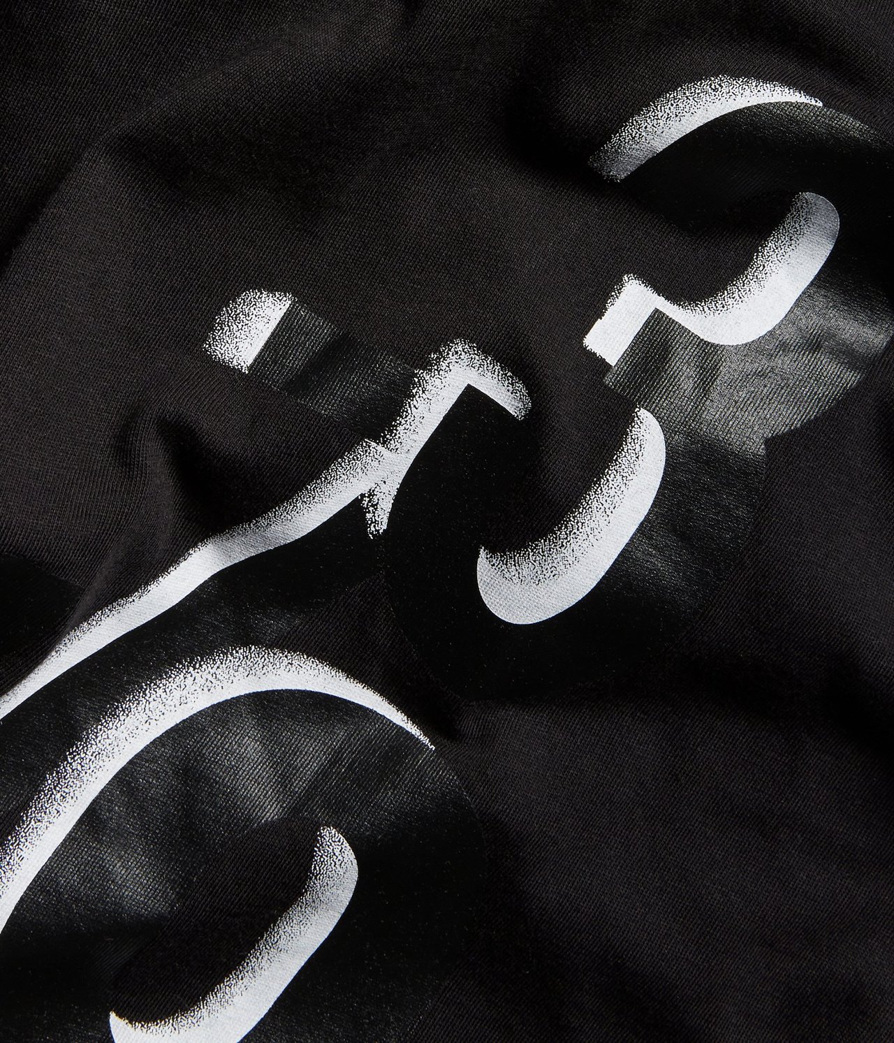 Oversize-mallinen t-paita, jossa on painatus Musta - null - 4