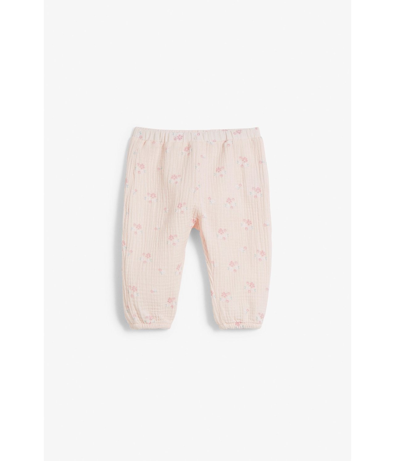 Kukkakuvioiset vauvojen housut Pinkki - null - 1