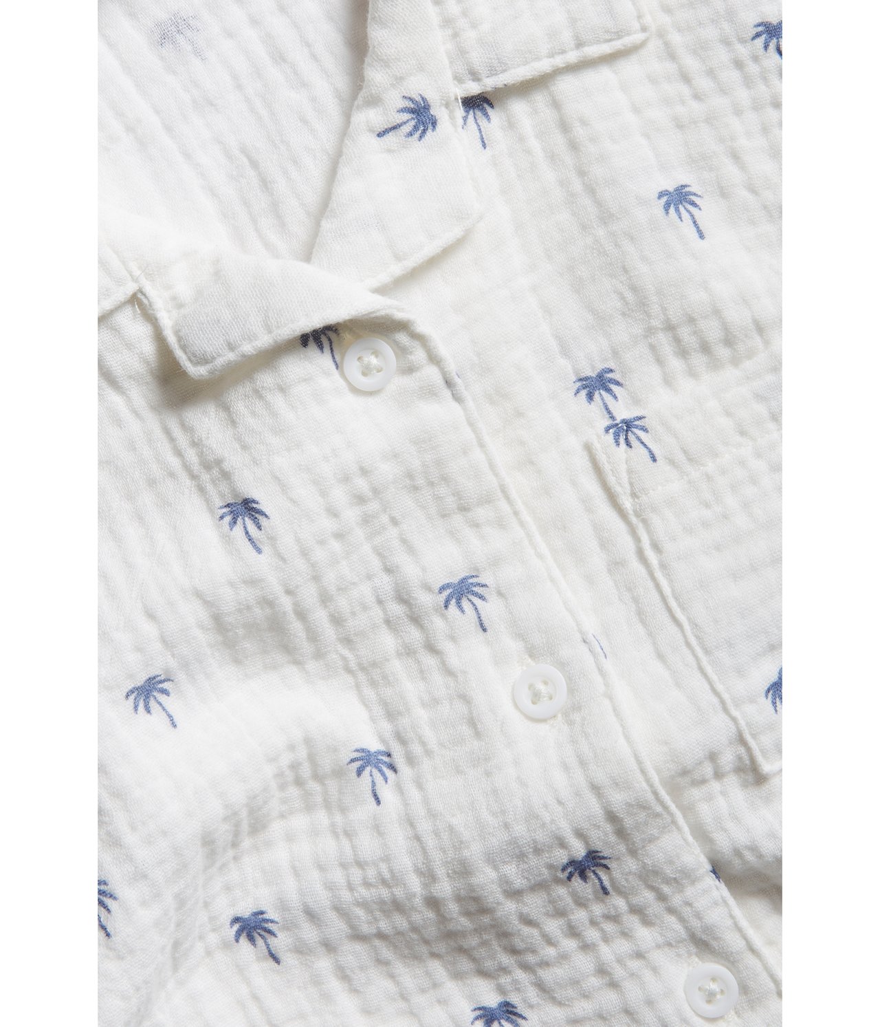 Kortärmad babyskjorta Offwhite - null - 2