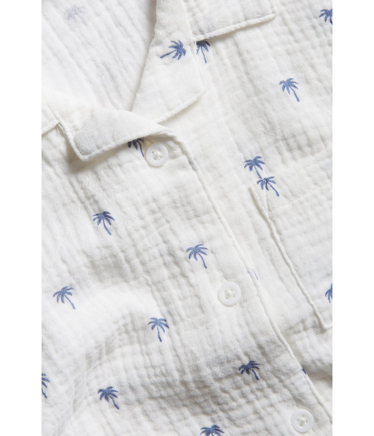 Kortärmad babyskjorta Offwhite - null - 4