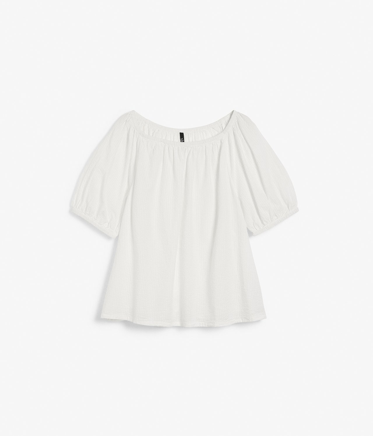 Bluzka z możliwością odsłonięcia ramion - Offwhite - 7