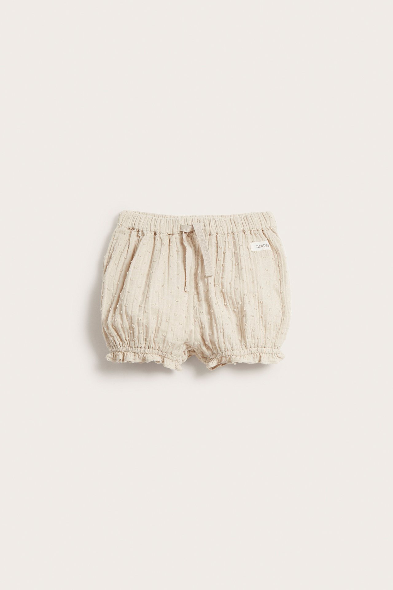 Vauvojen puhvishortsit - Beige - 2