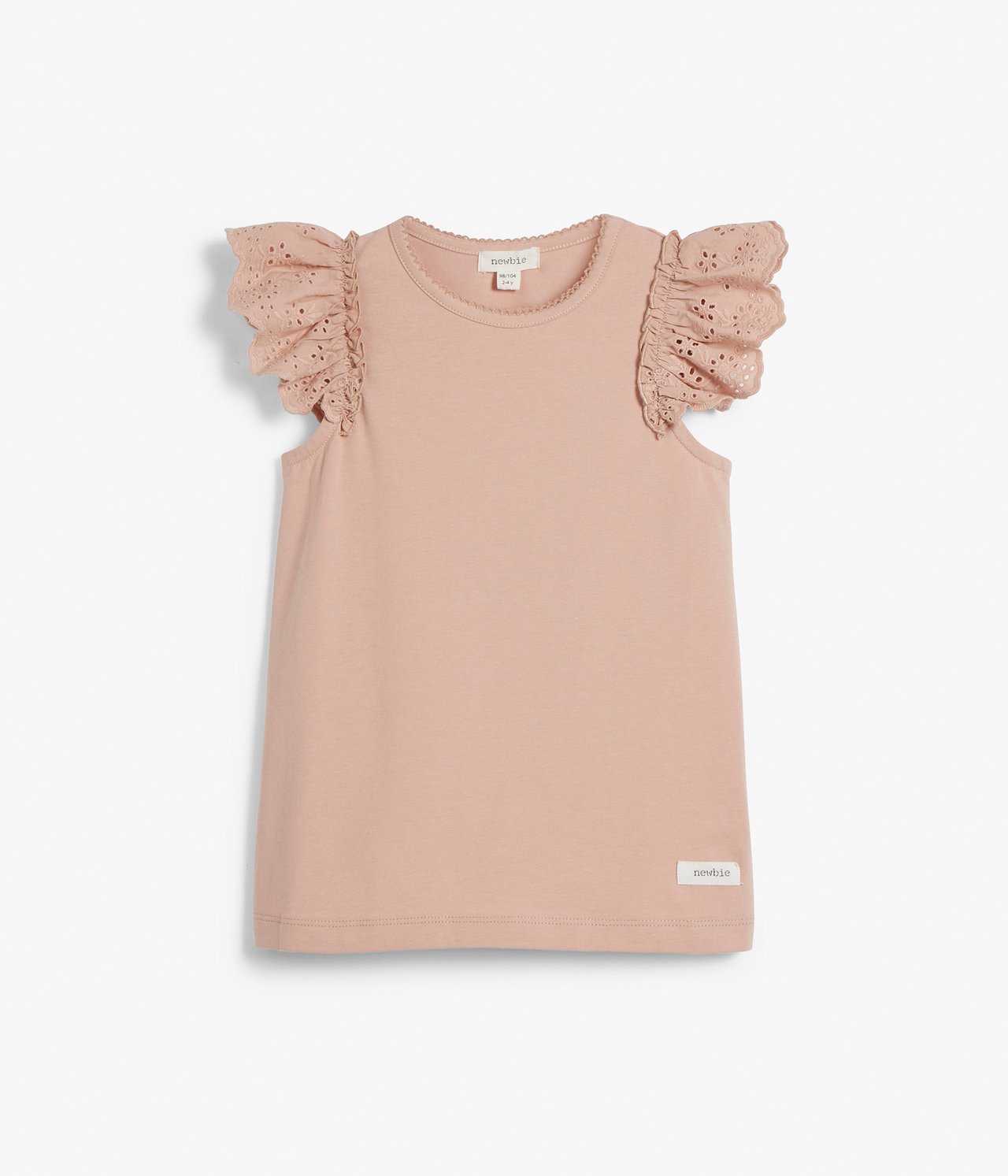 Topp med volanger - Rosa - 2