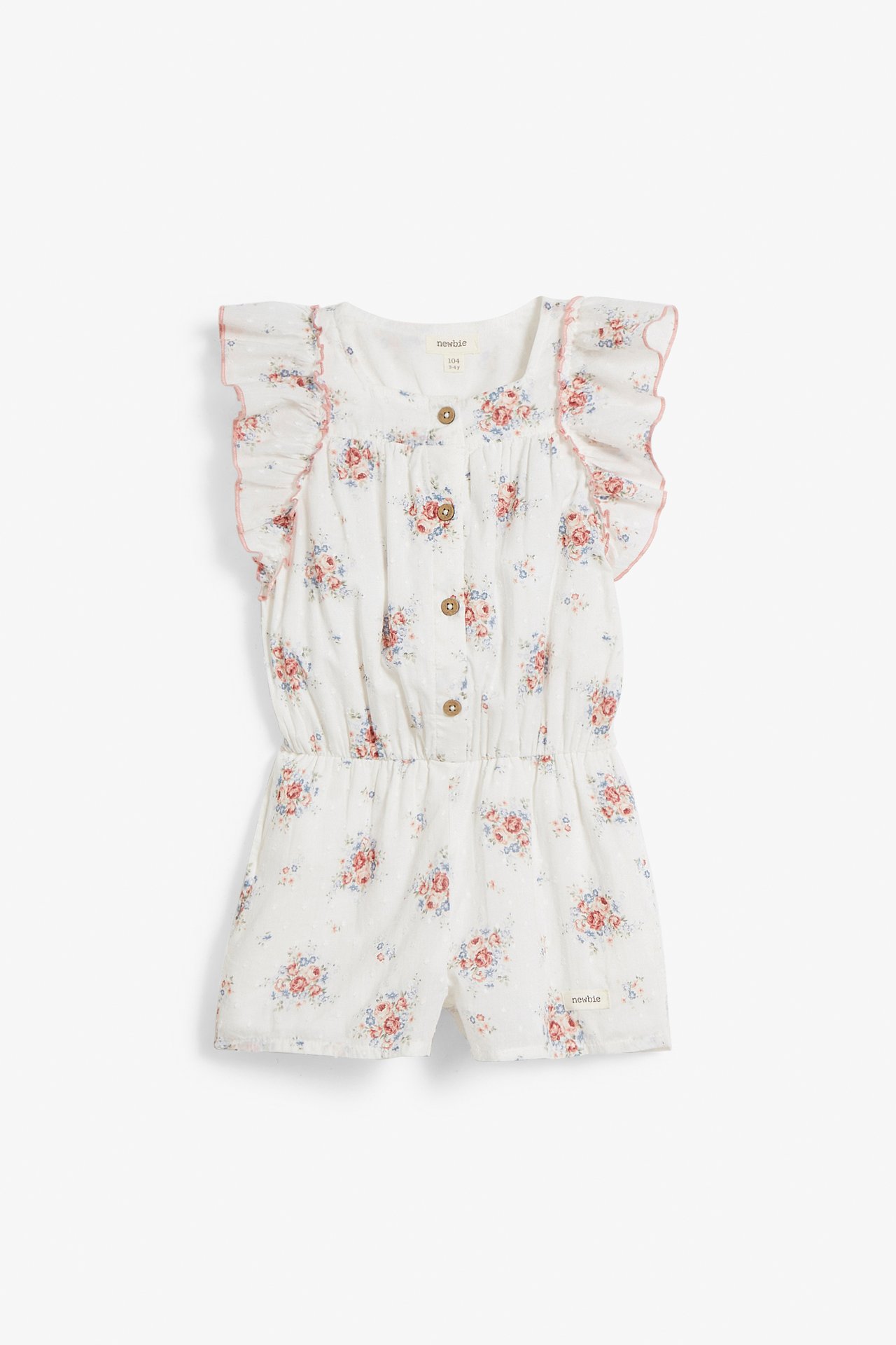 Blomstrete jumpsuit Offwhite - null - 3
