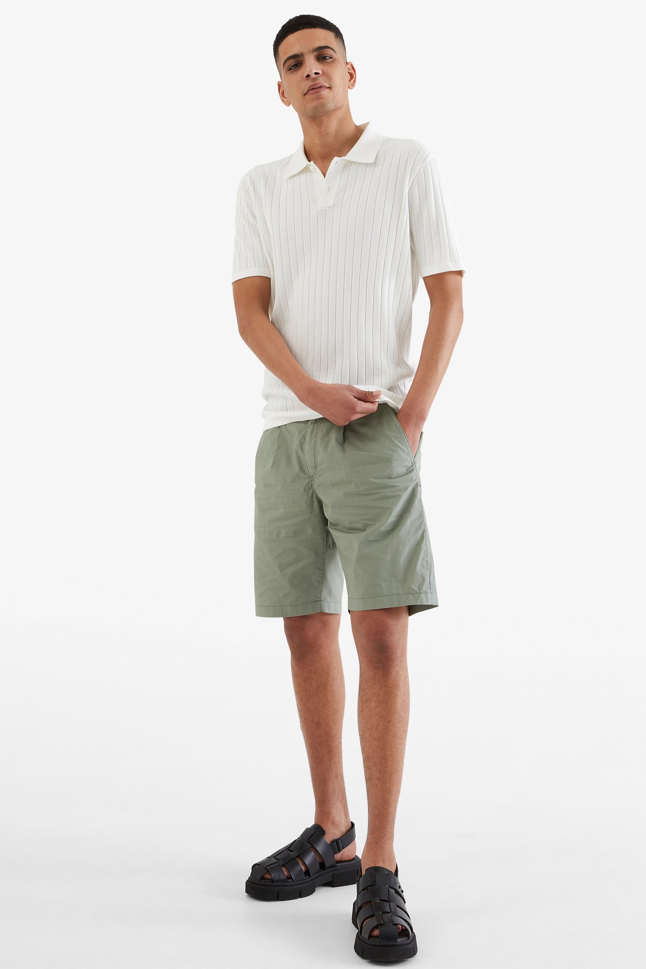 Shorts loose fit - Grønn - 1