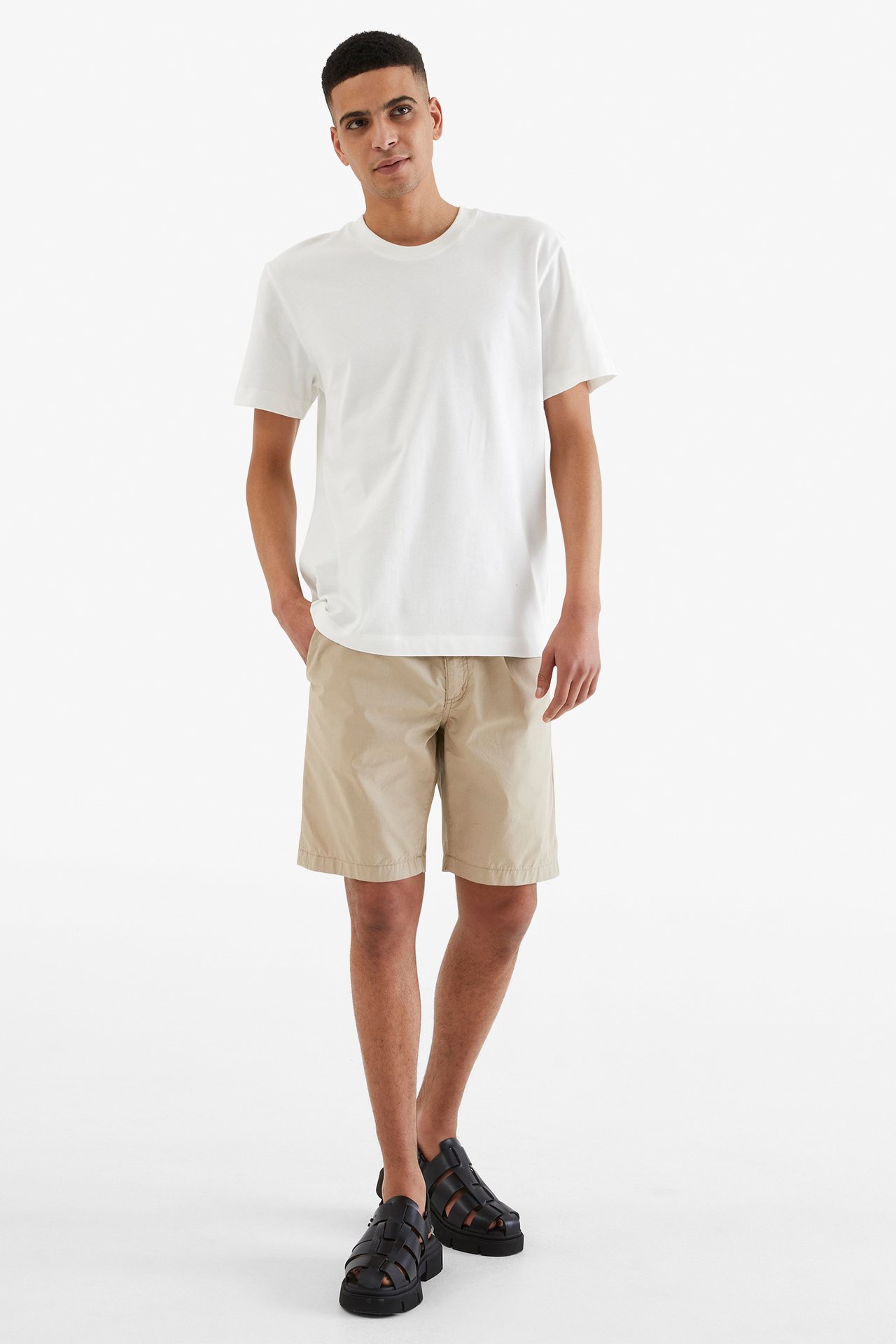 Shorts loose fit - Ruskea - 1