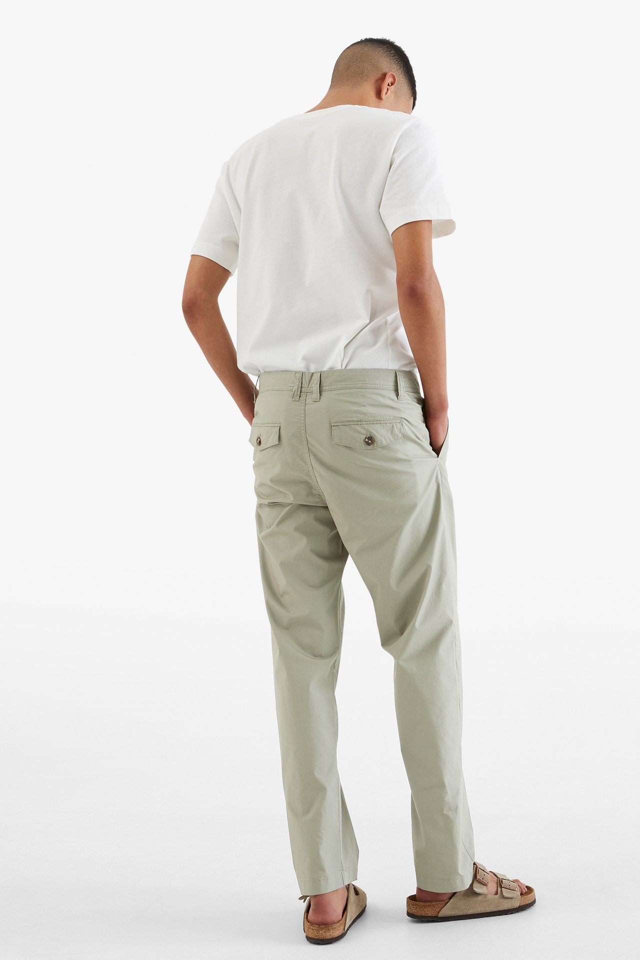 Spodnie typu chinos - Zielony - 189cm / Storlek: 33/34 - 4