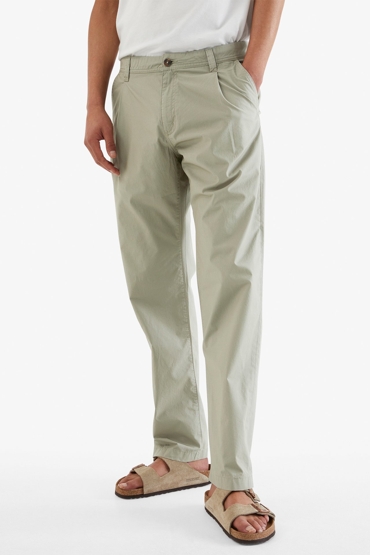 Spodnie typu chinos - Zielony - 189cm / Storlek: 33/34 - 2