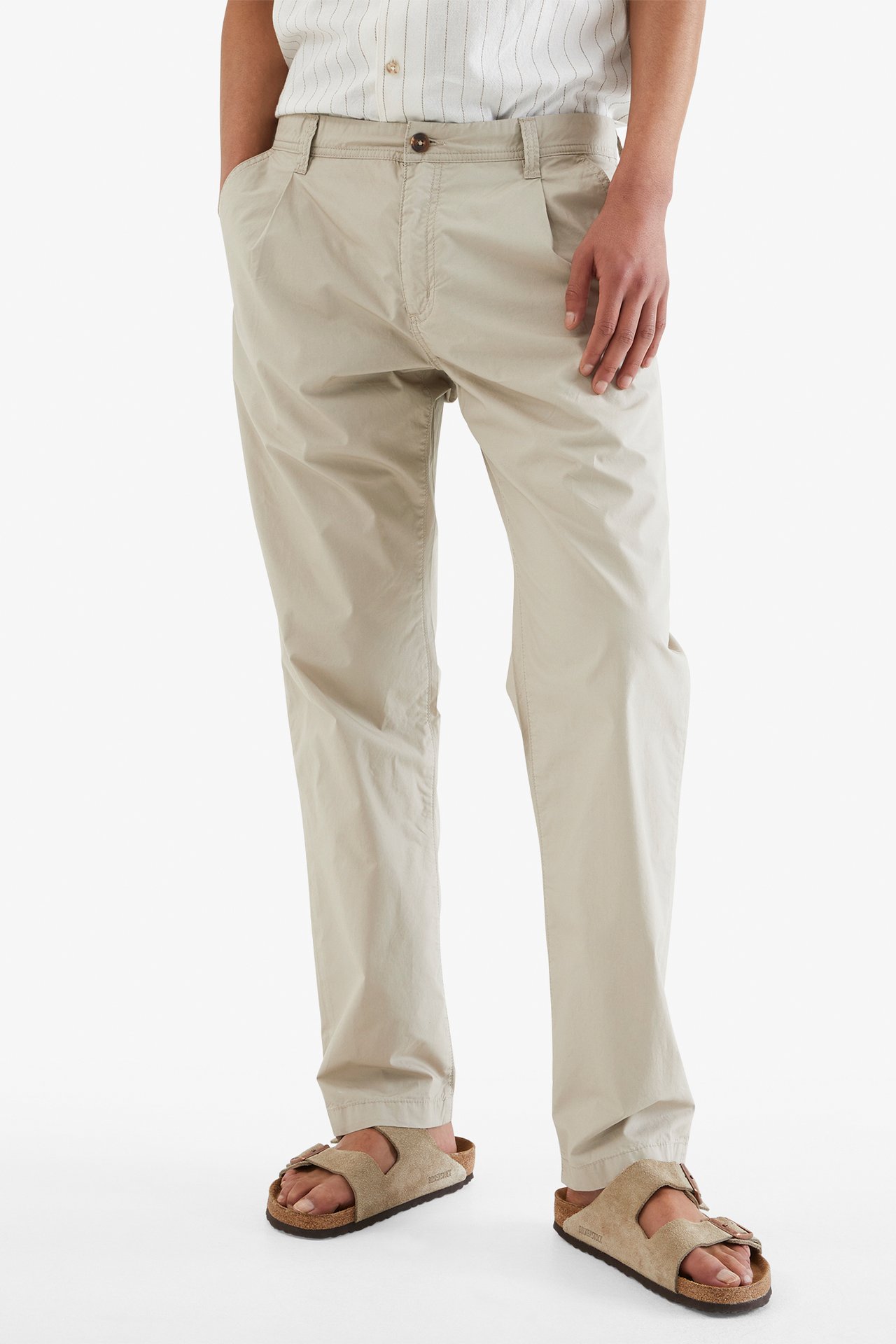 Spodnie typu chinos - Beżowy - 189cm / Storlek: 33/34 - 2