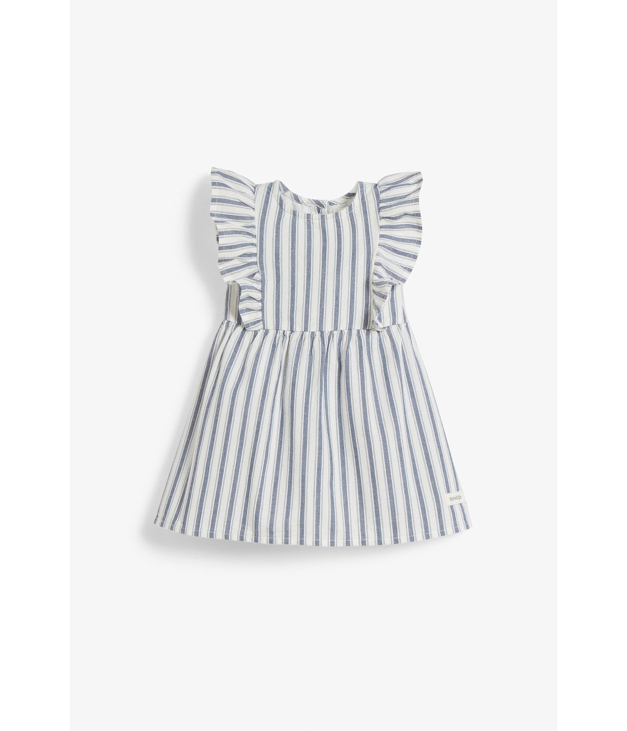 Babyklänning med volanger Blå - null - 2
