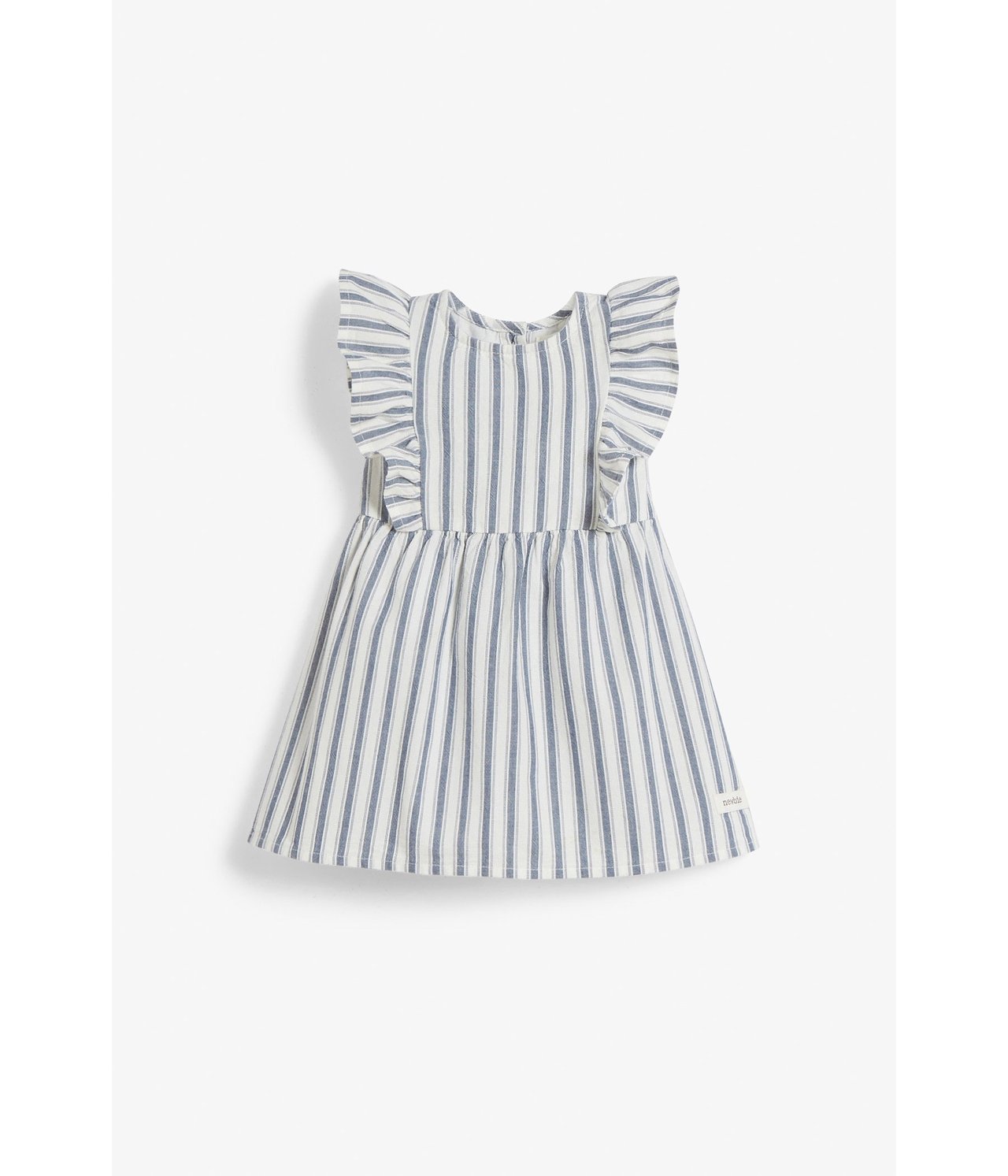Babyklänning med volanger Blå - null - 0